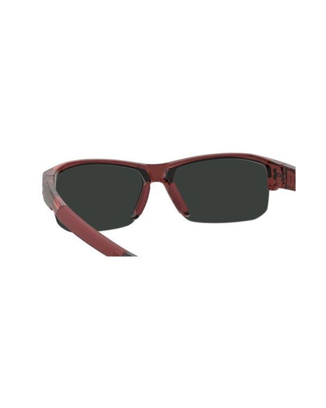 Under Armour Purple Ua Fanatical Ii Oversize Rectangular Sunglasses for men