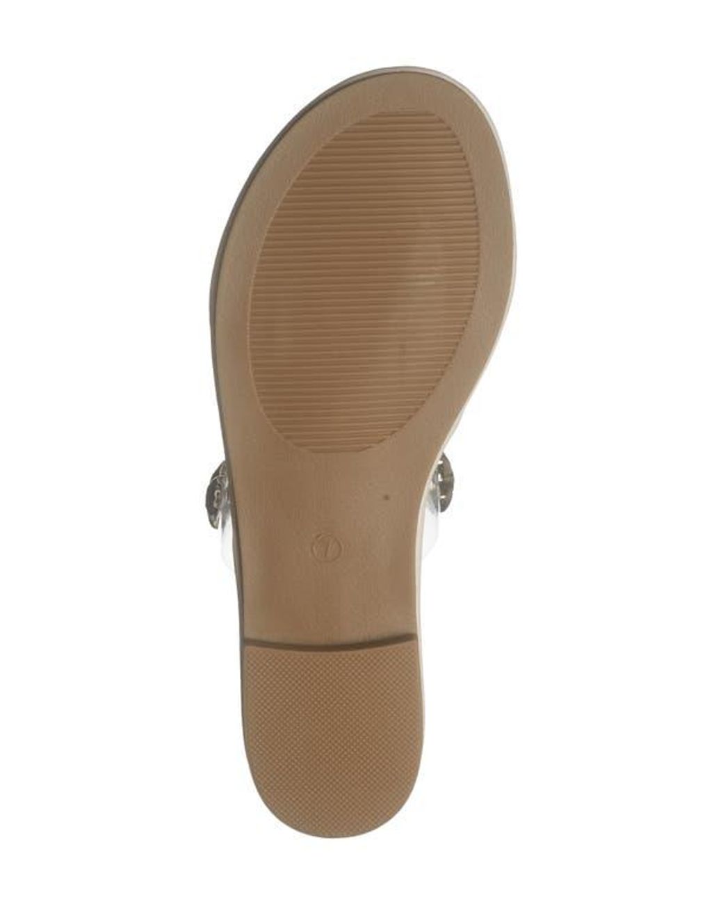 Top Moda White Aria Double Strap Slide Sandal