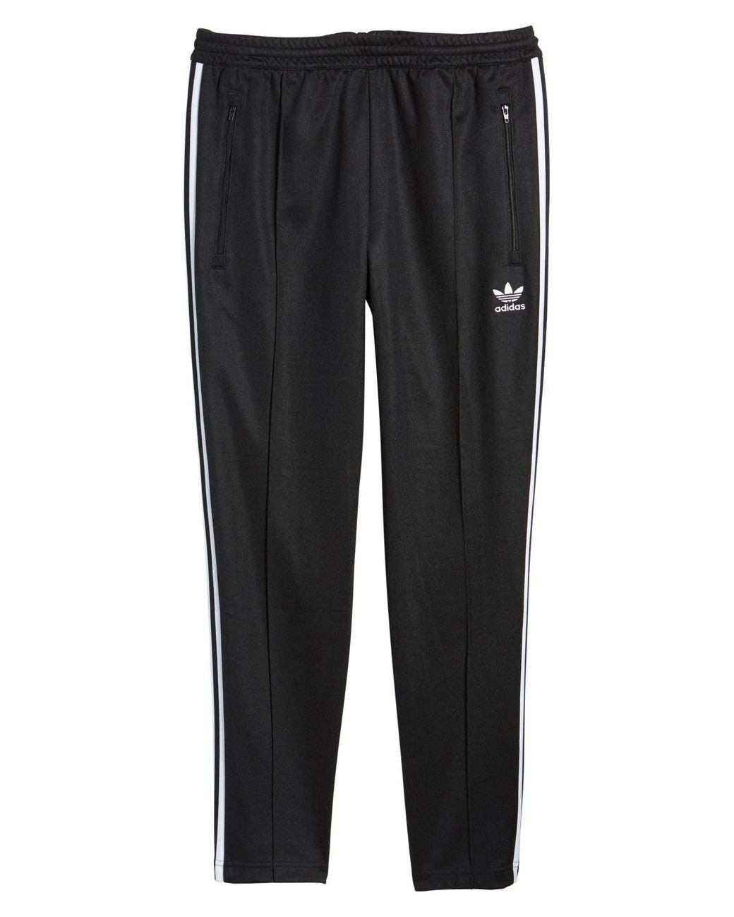 adidas originals adicolor beckenbauer joggers in skinny fit in black cw1269