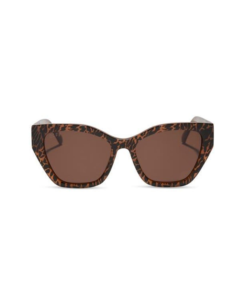 DIFF Brown Evie 54Mm Cat Eye Sunglasses