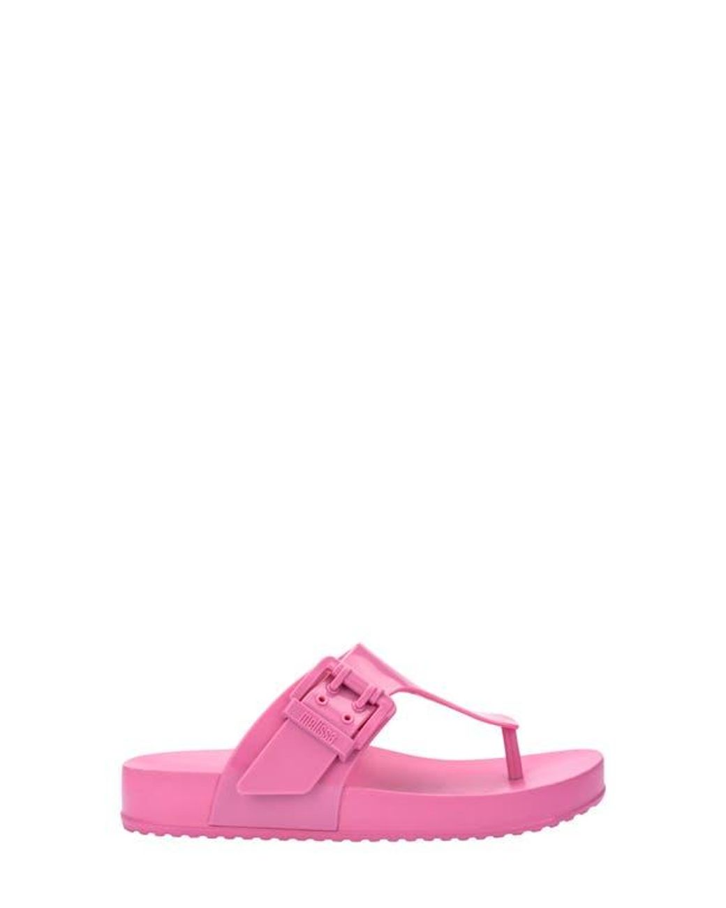 Melissa Pink Cozy Platform Flip Flop