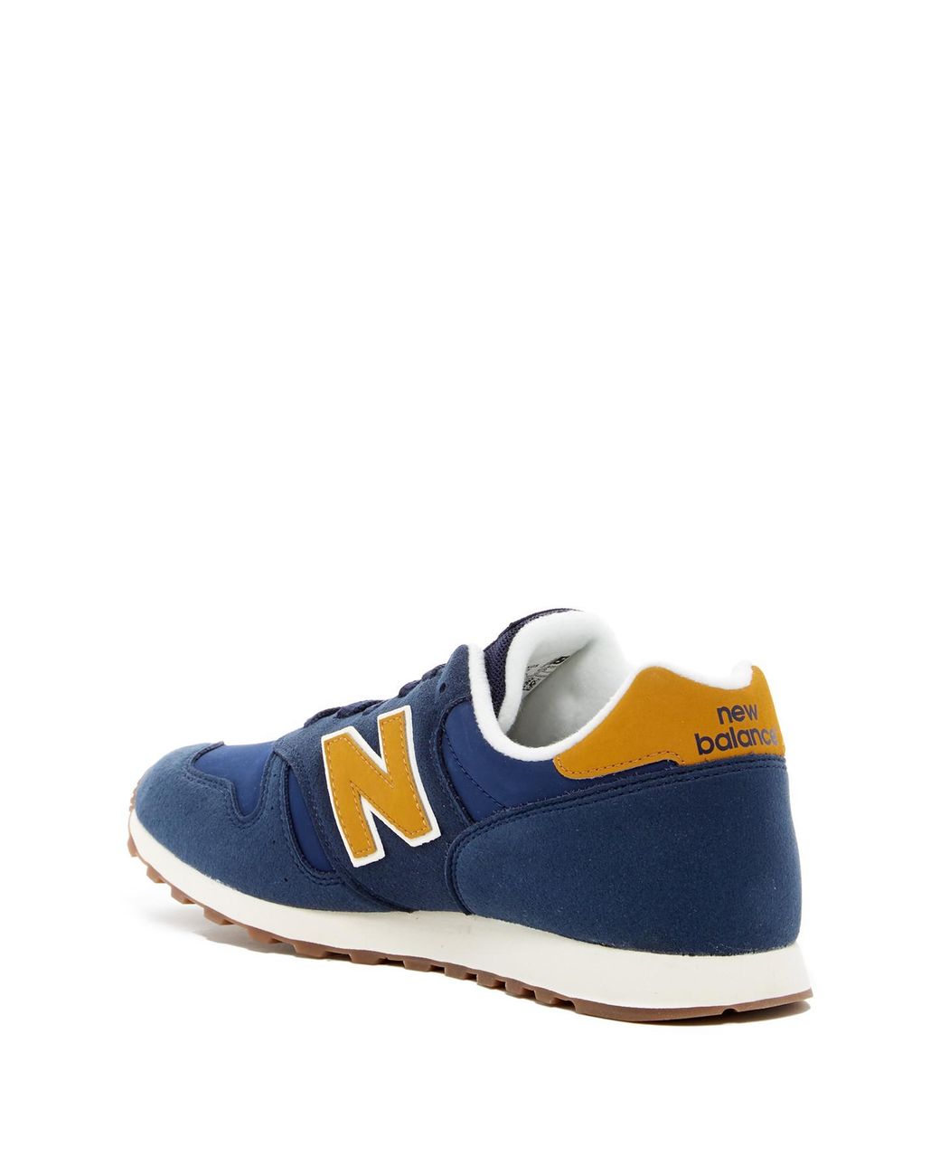 New Balance Ml373 Classic Sneaker - Wide Width Available in Blue-Yellow  (Blue) for Men | Lyst
