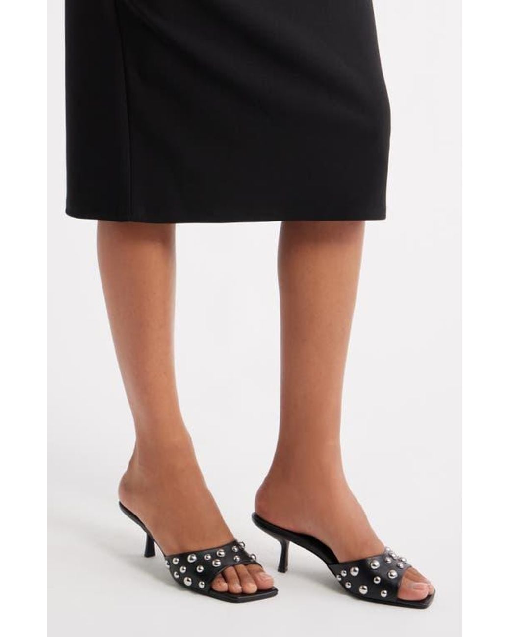 Open Edit Black Charlie Sandal