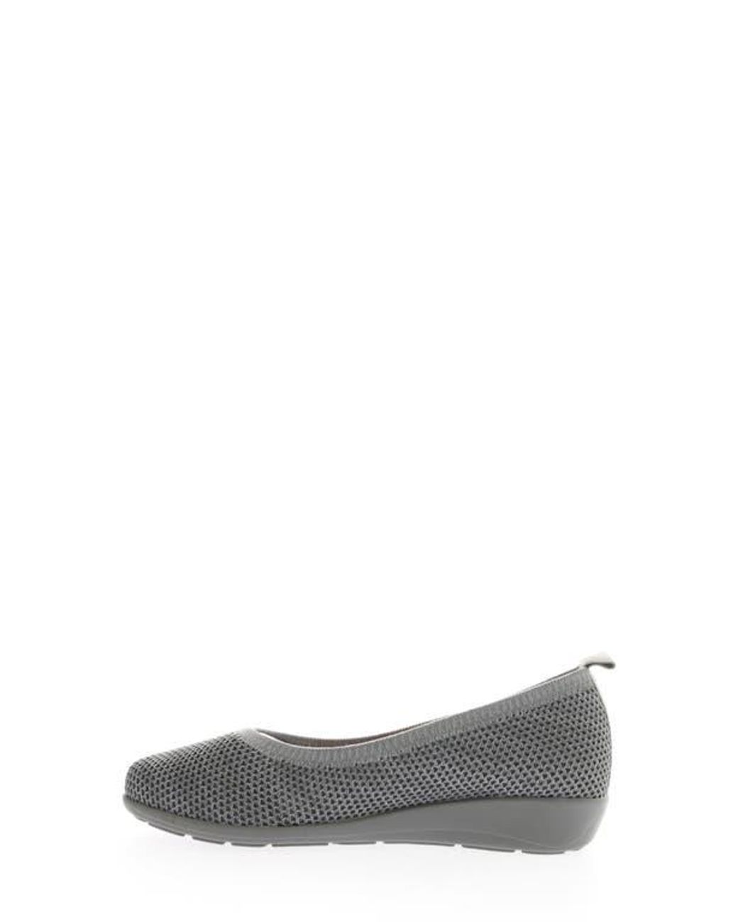 Propet Gray Yen Mesh Flat