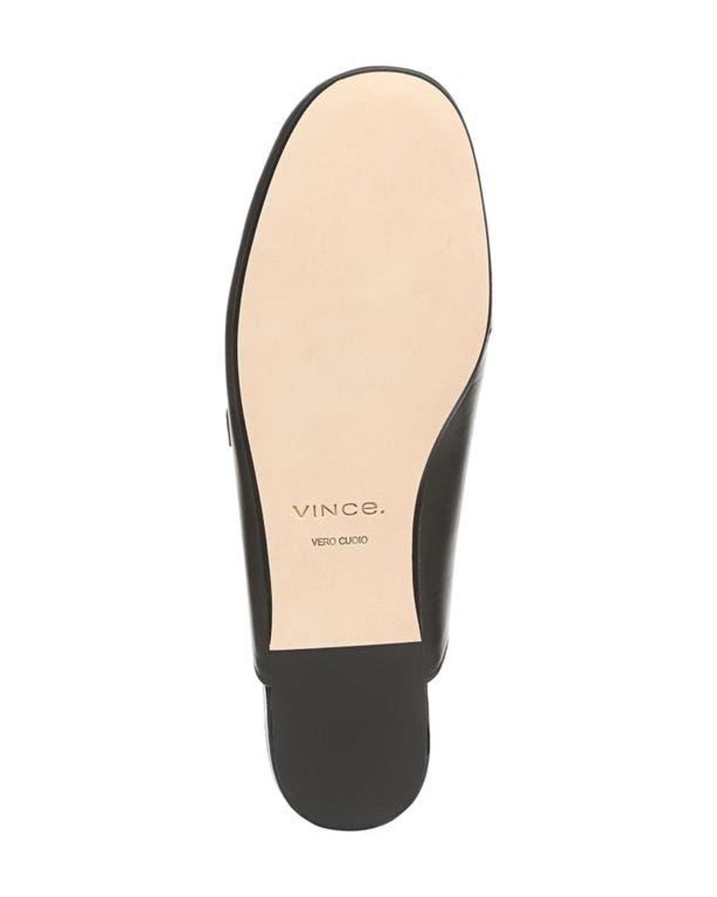 Vince Black Minetta Loafer Mule