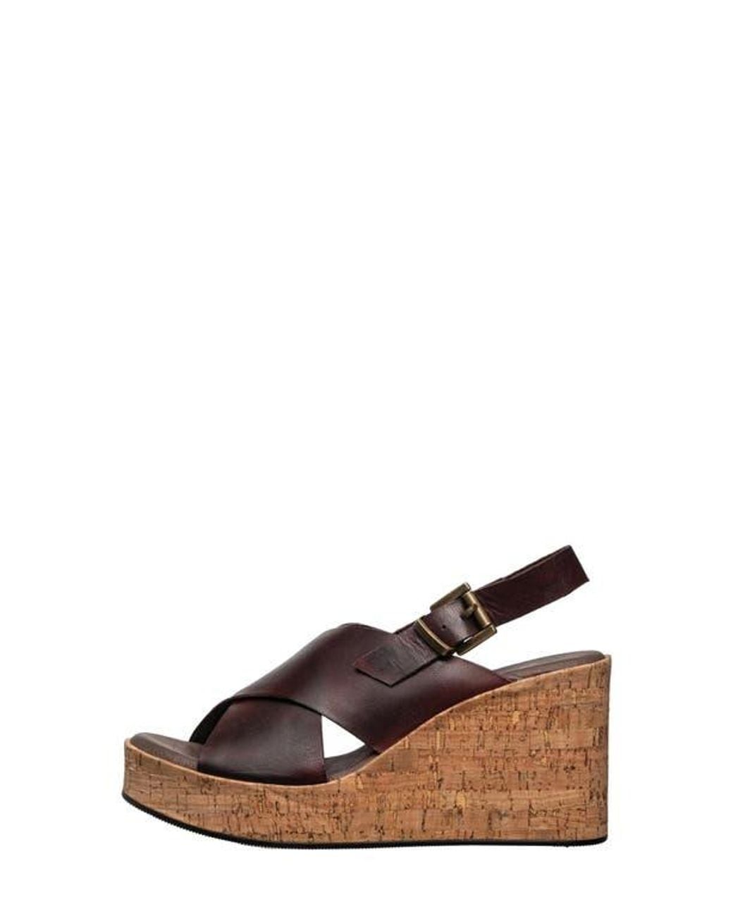 Antelope Brown Aly Wedge Platform Sandal