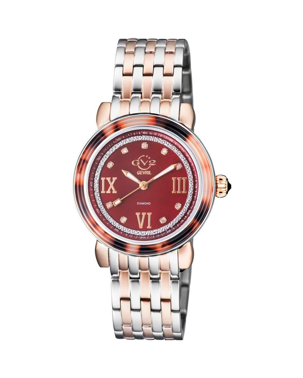 Gv2 marsala diamond watch hotsell