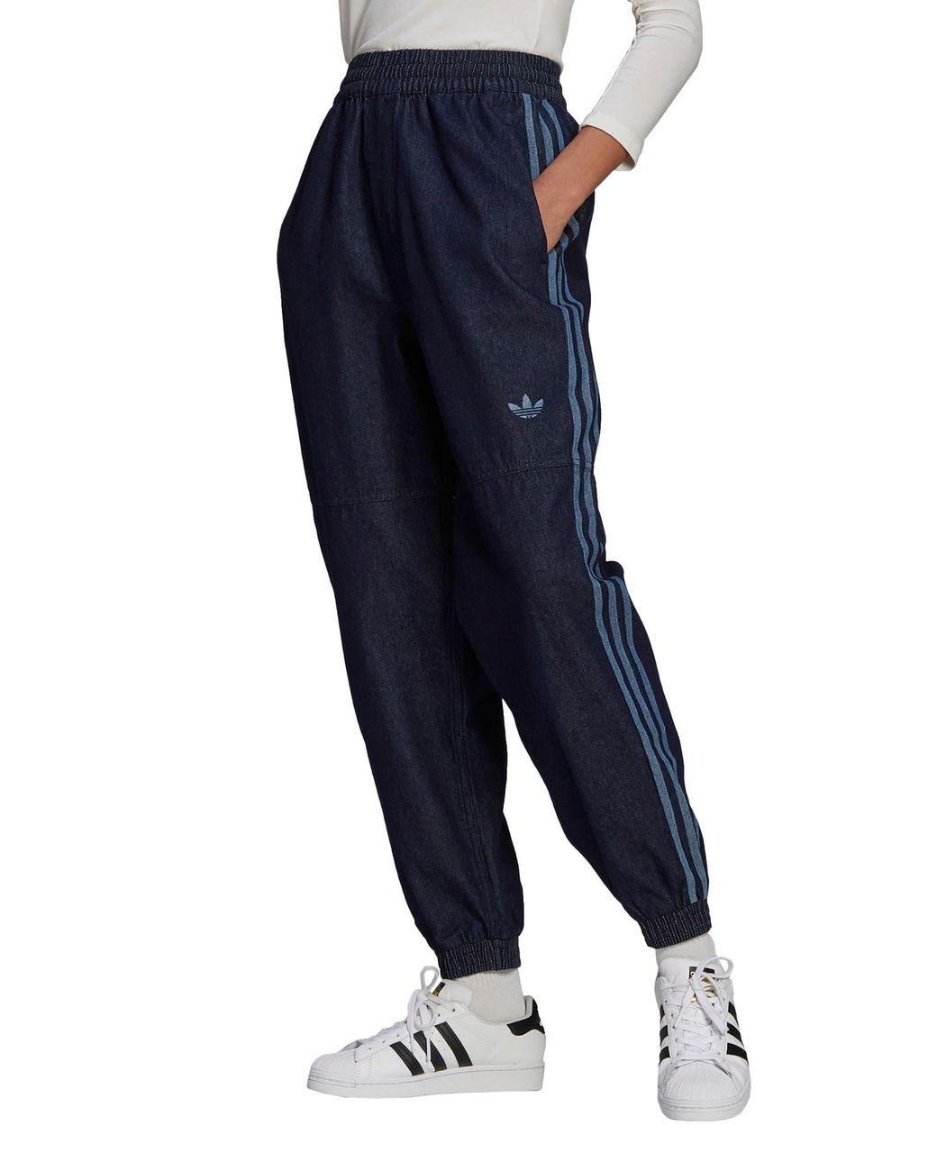 Buy Denim Track Pants for Men by Campus Sutra Online | Ajio.com