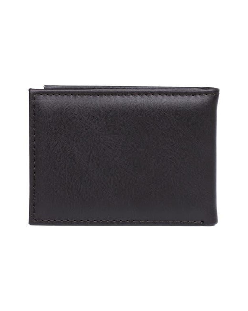 Buxton Black Smooth Rfid Bifold