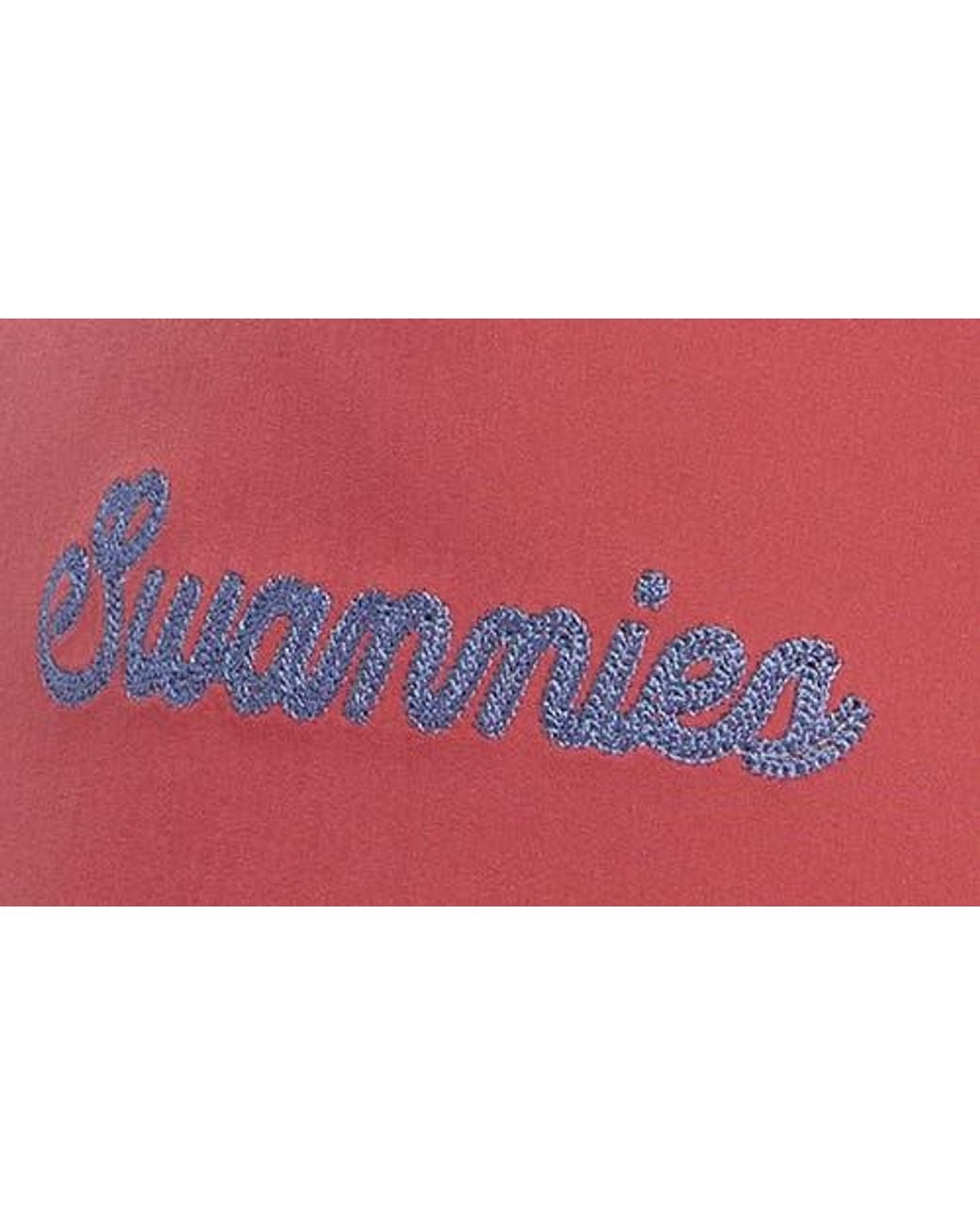 Swannies Red Walter Snapback Baseball Cap for men