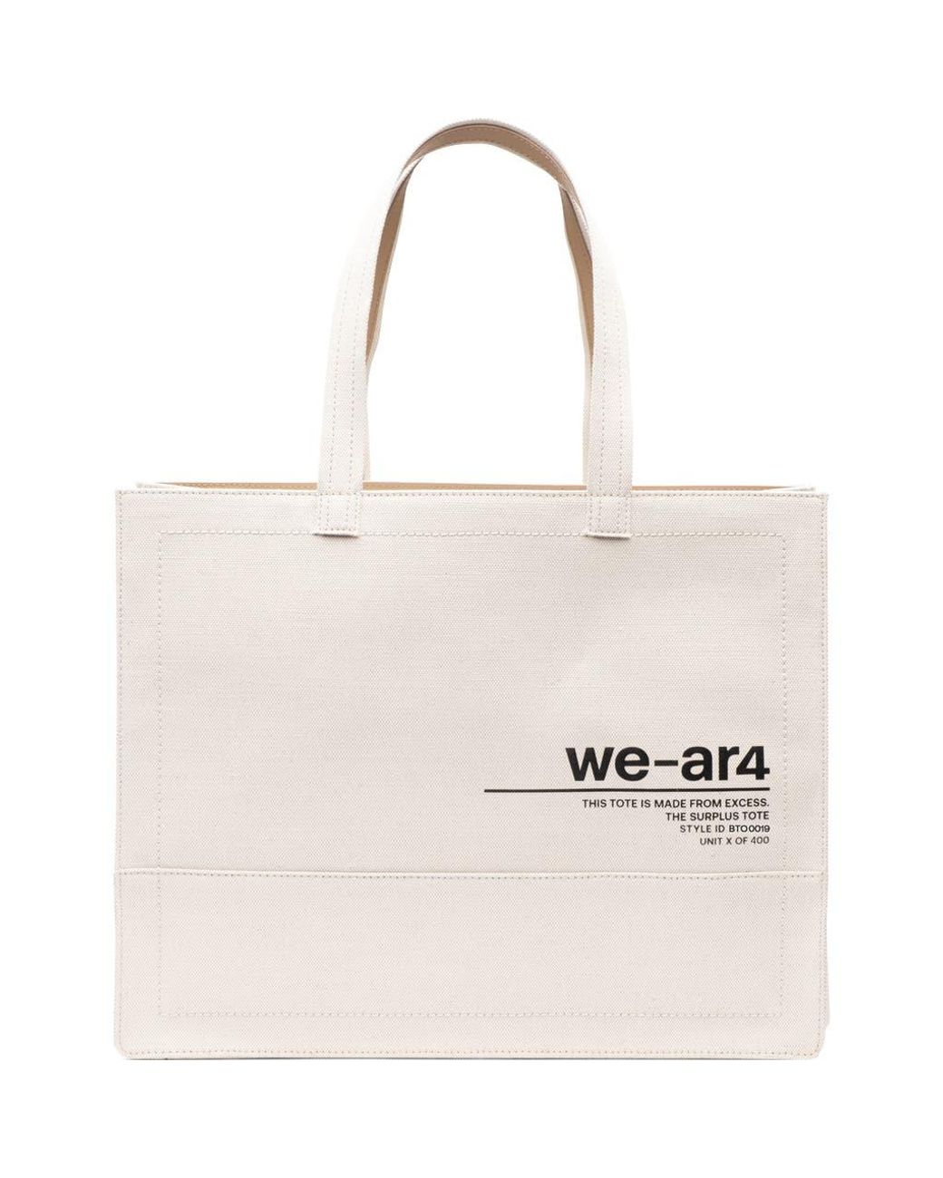 WE-AR4 Natural The Surplus Tote