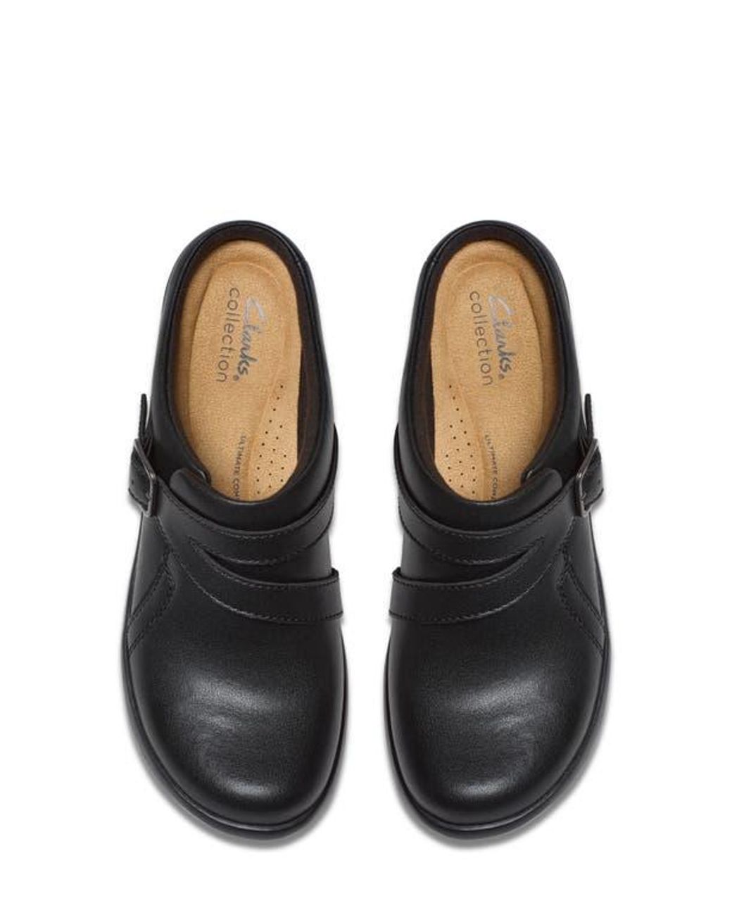 Clarks Black Angie Bradley Clog