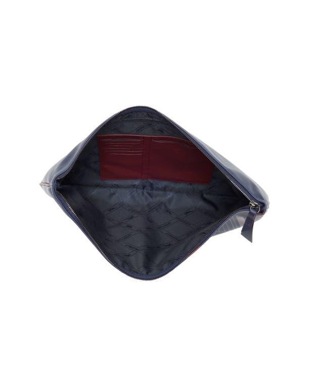 Longchamp Blue Prismatic Large Tech Case