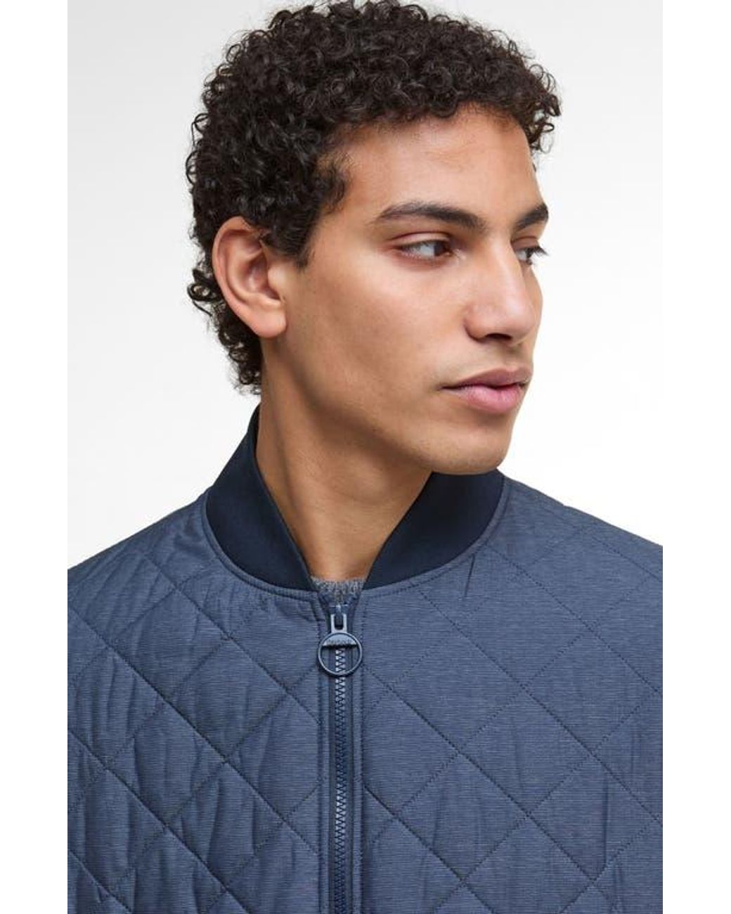 Barbour Blue Tyneport Quilted Jacket for men