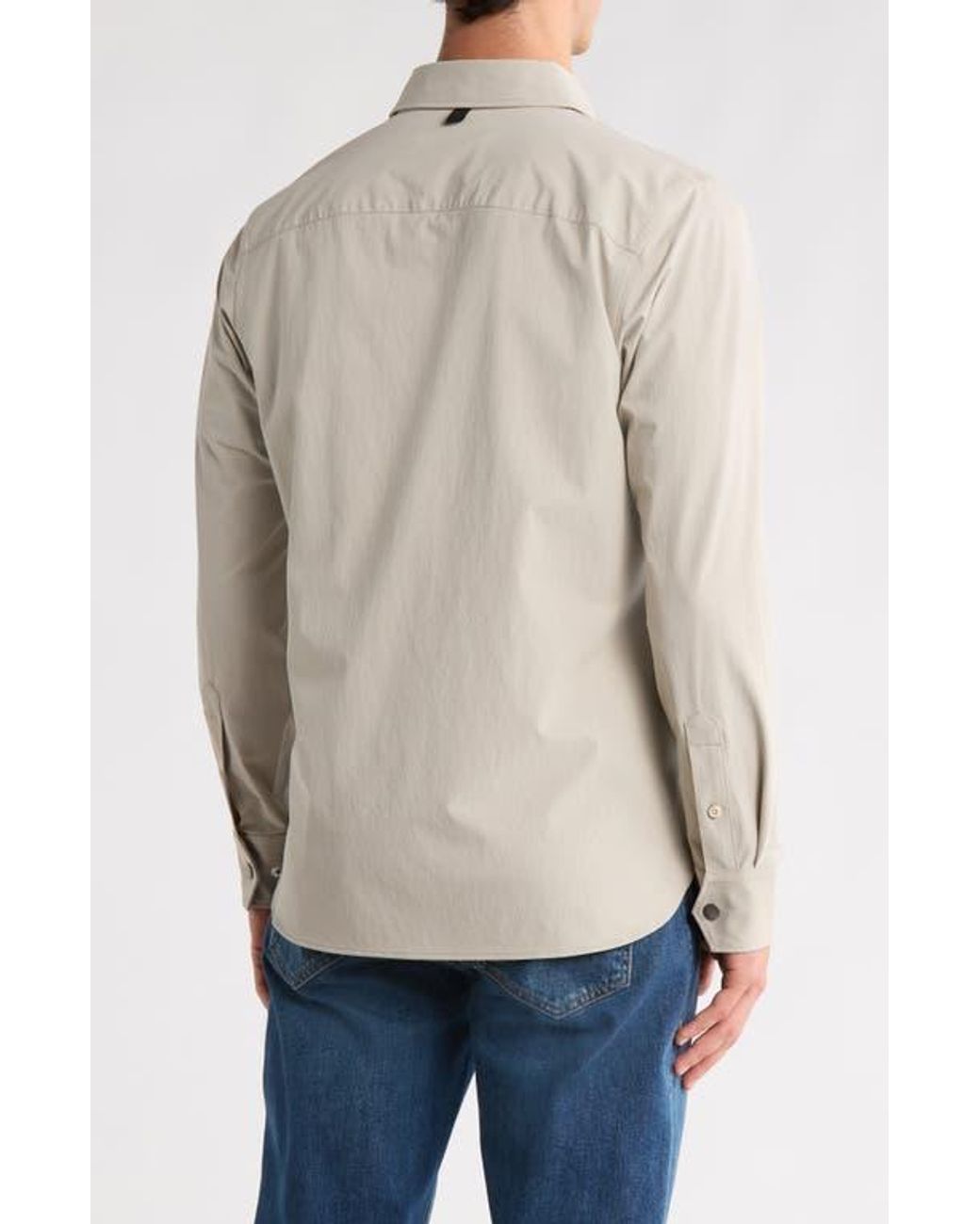 Rag & Bone Natural Stretch Cpo Overshirt for men