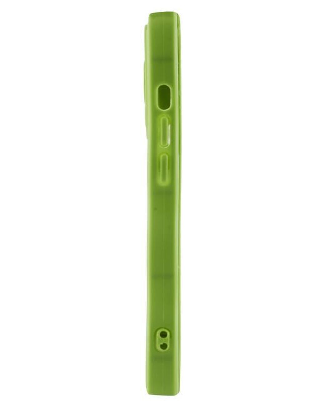 Auramma Green Solid Wavy Bumper Iphone 14 Pro Max Case