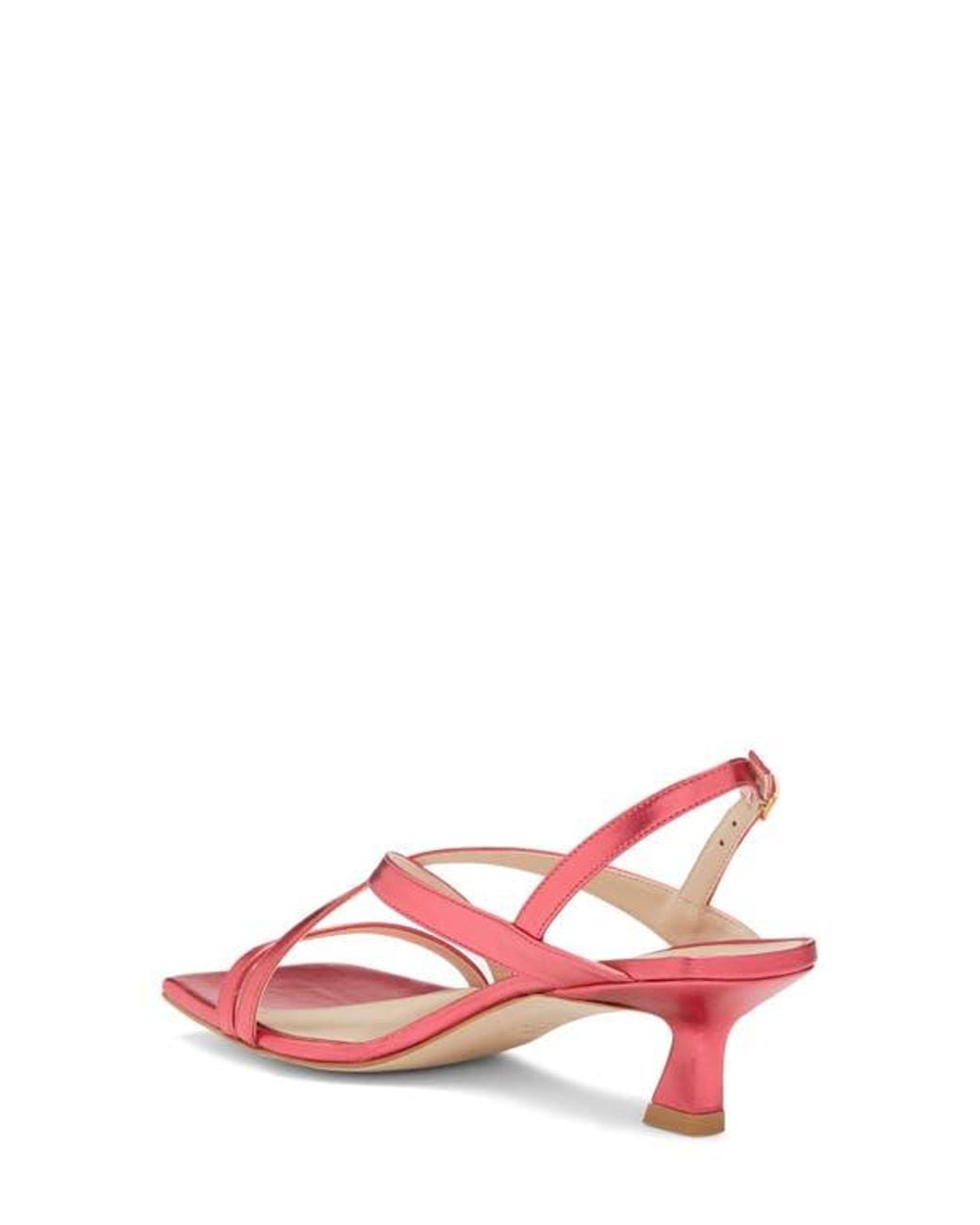 Stuart Weitzman Pink Oasis 50 Slingback Sandal