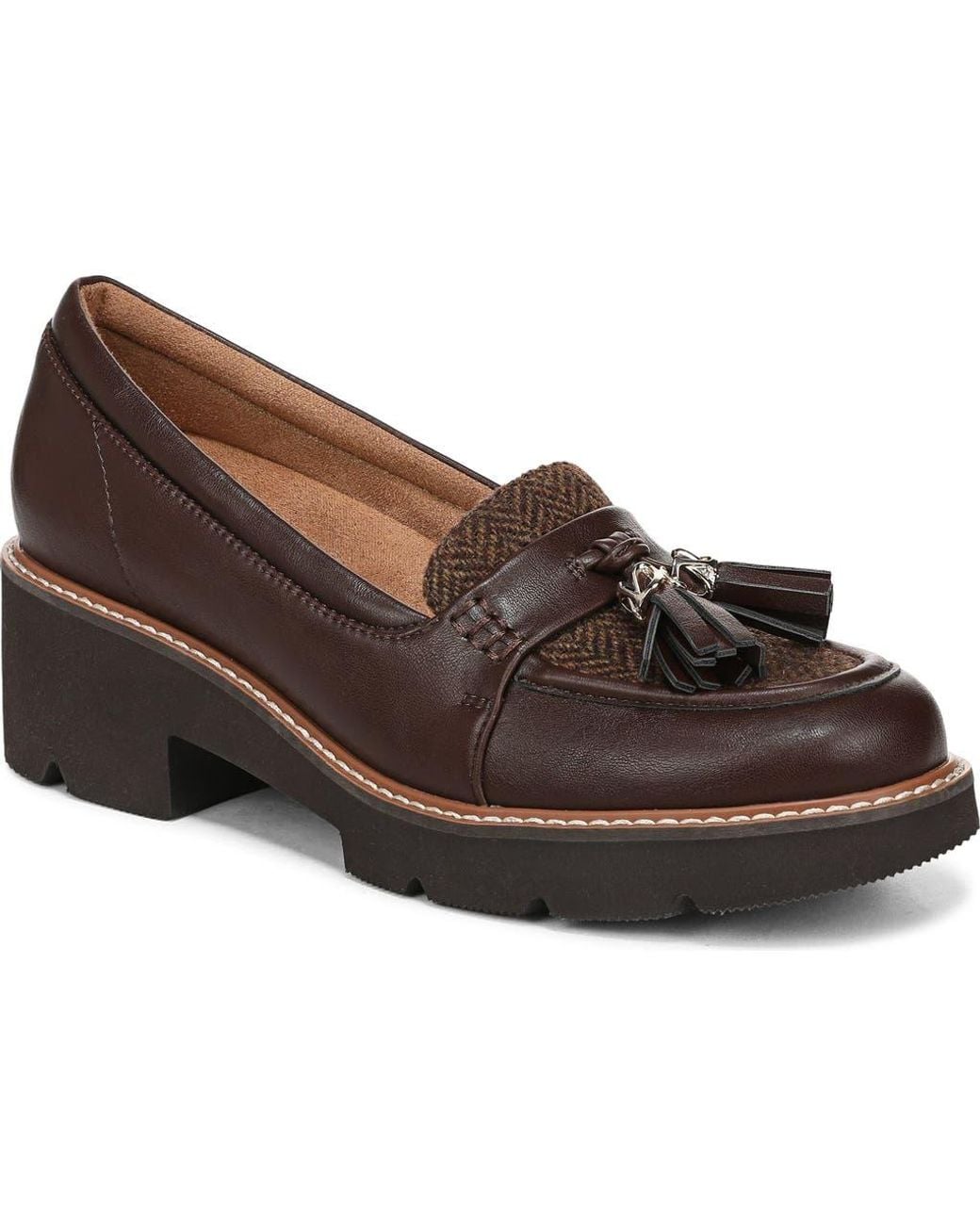 Naturalizer Brown Committed Tassel Loafer