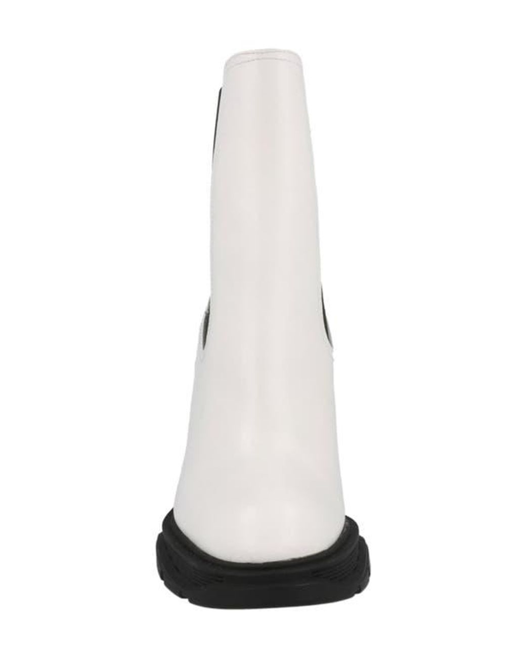 Alexander McQueen Black Heeled Chelsea Boot