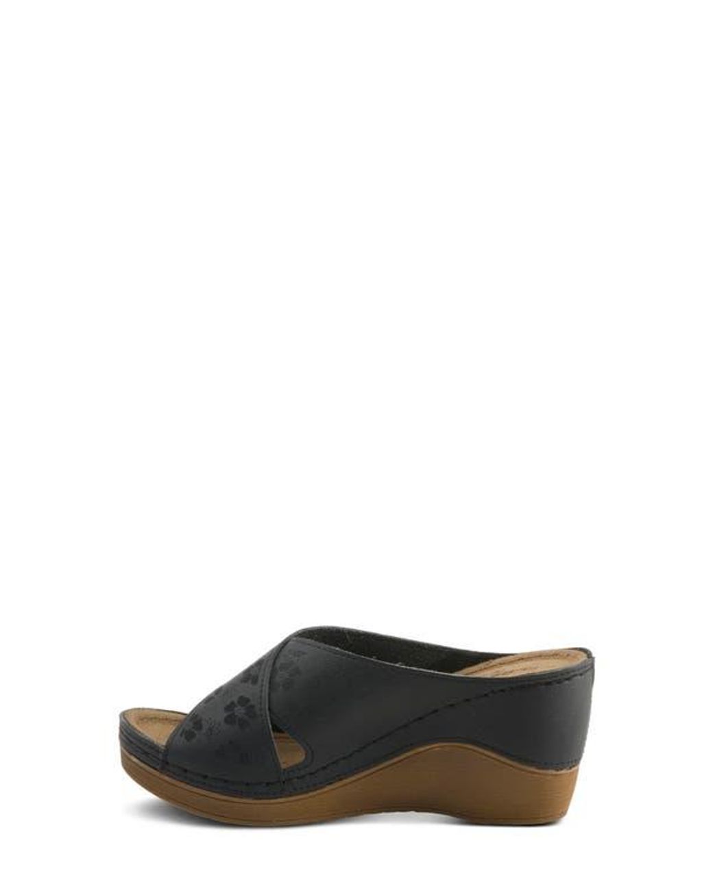 Flexus by Spring Step Gray Wedge Sandal