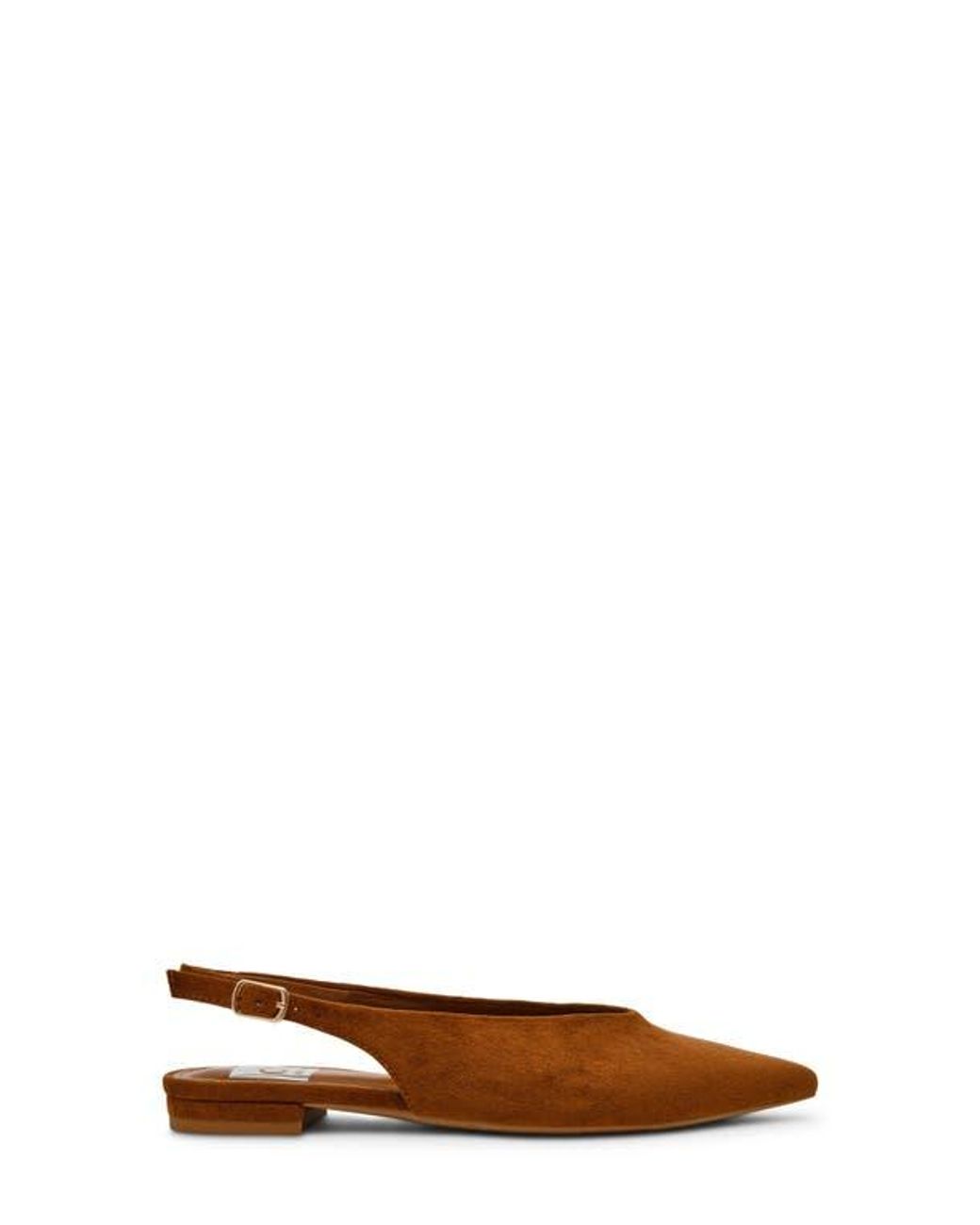 Dolce Vita Brown Empress Pointed Toe Slingback Flat
