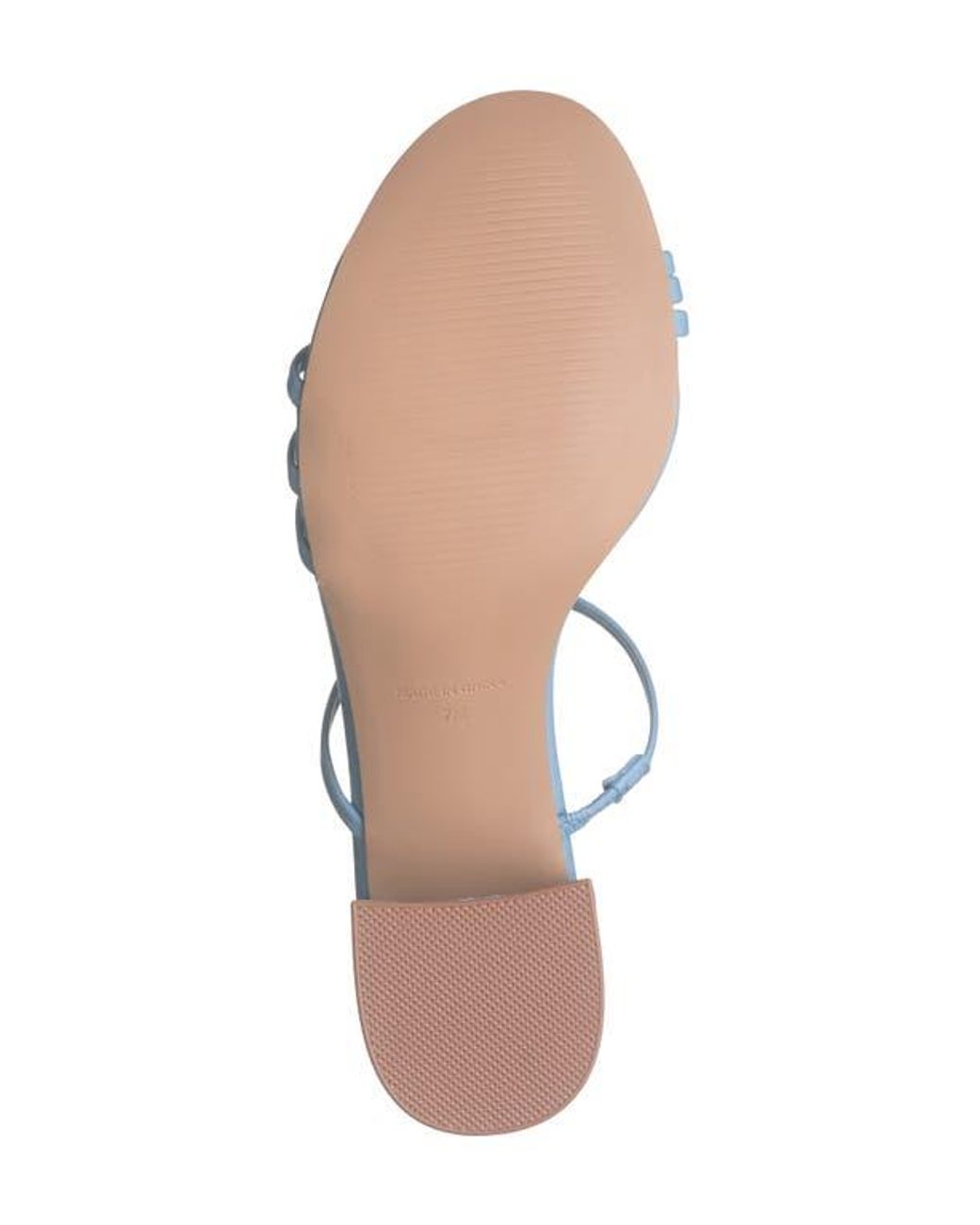 Steve Madden Miari Slide Sandal in Blue | Lyst