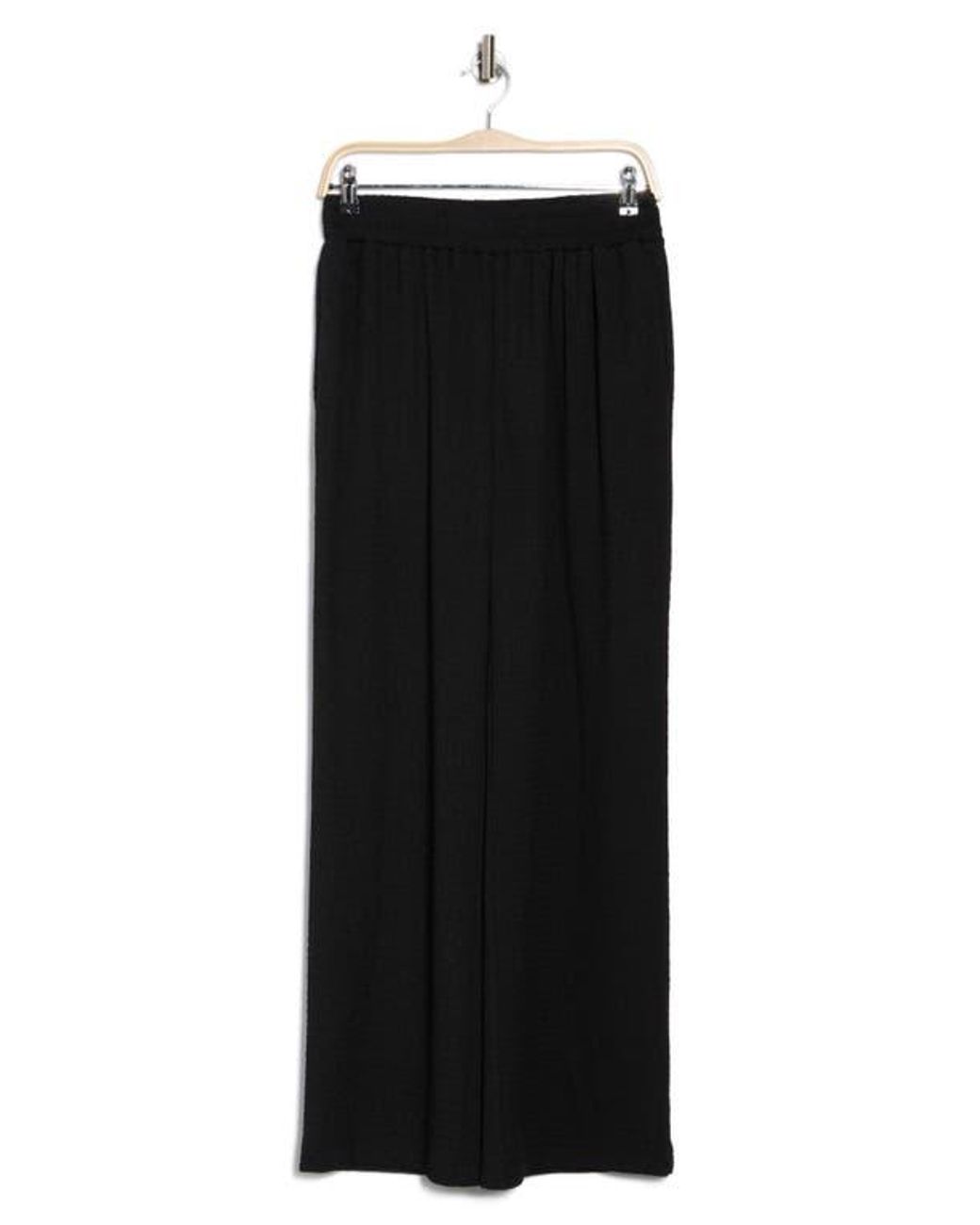 Gemma Jane Black Jacquard Pull-On Pants