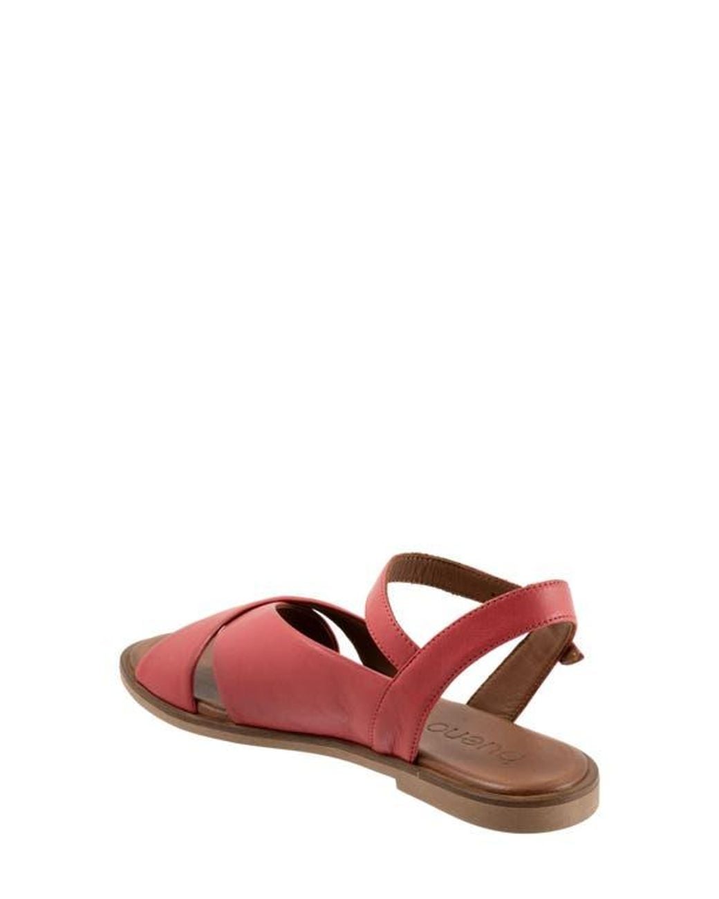 BUENO Red Harmony Ankle Strap Sandal