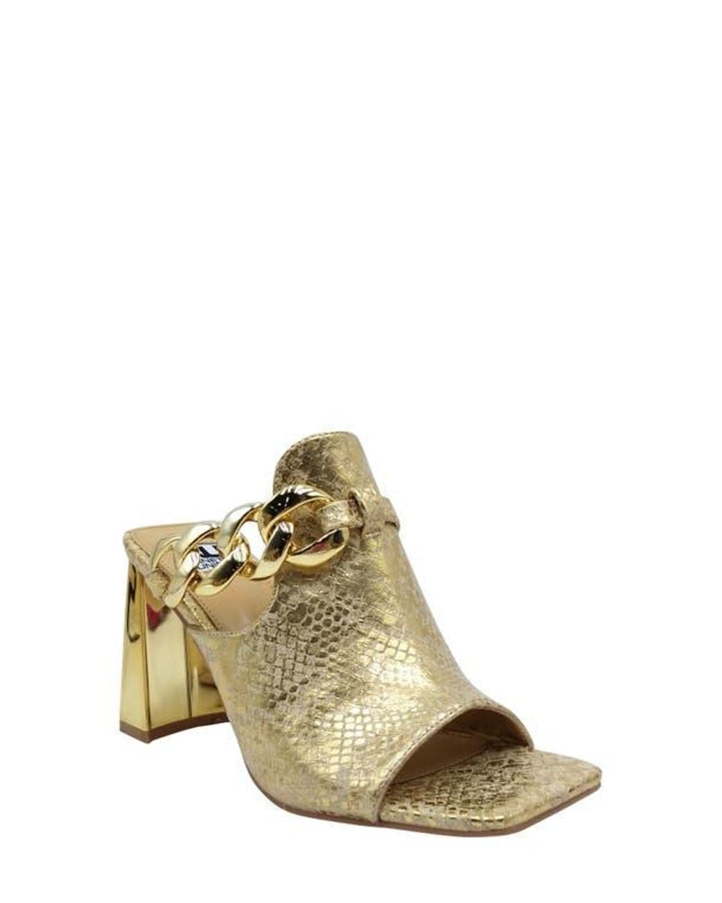 Ninety Union Metallic Ryder Open Toe Pump