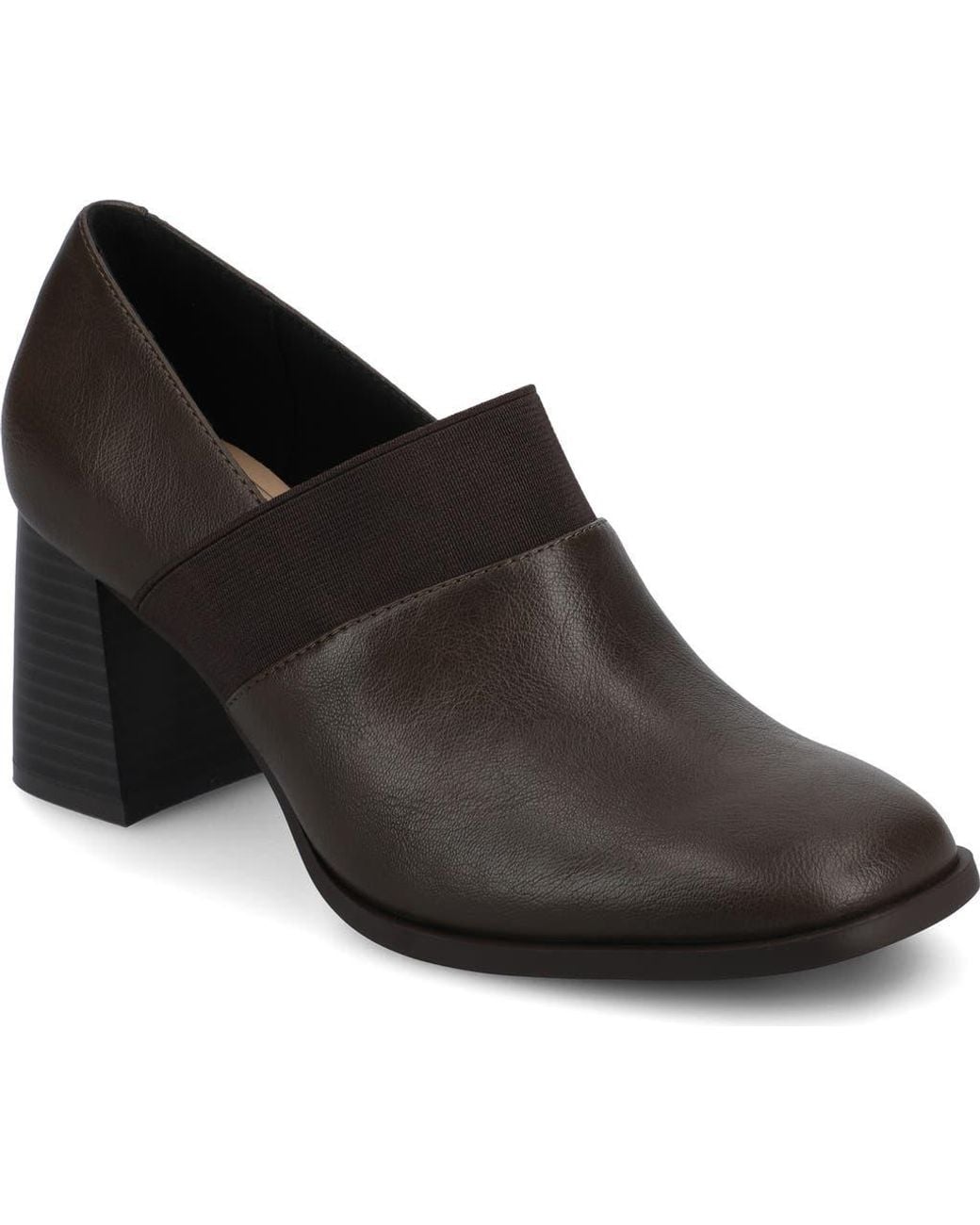 Journee Collection Black Maeve Pump
