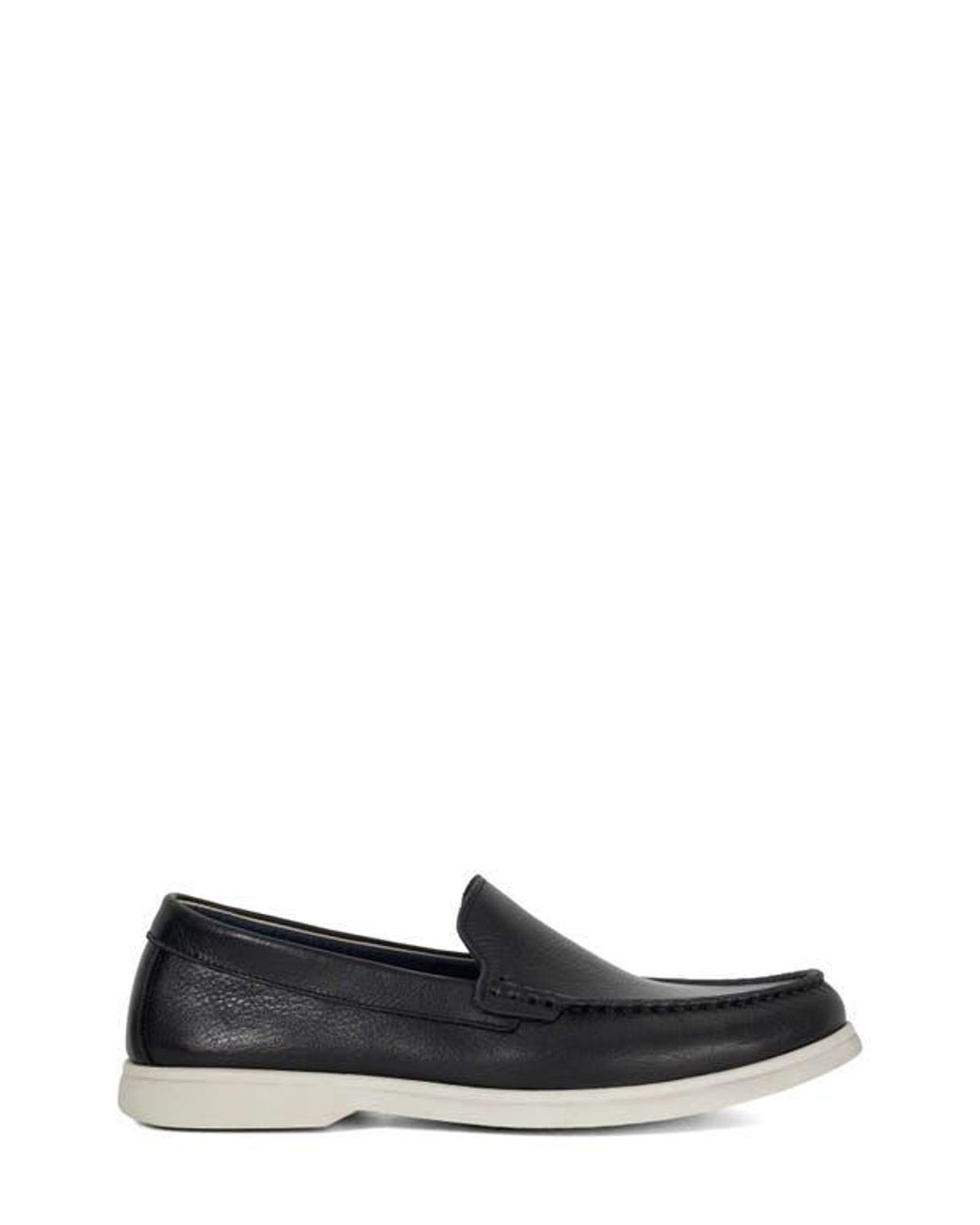 Dune Black Buftonn Loafer for men