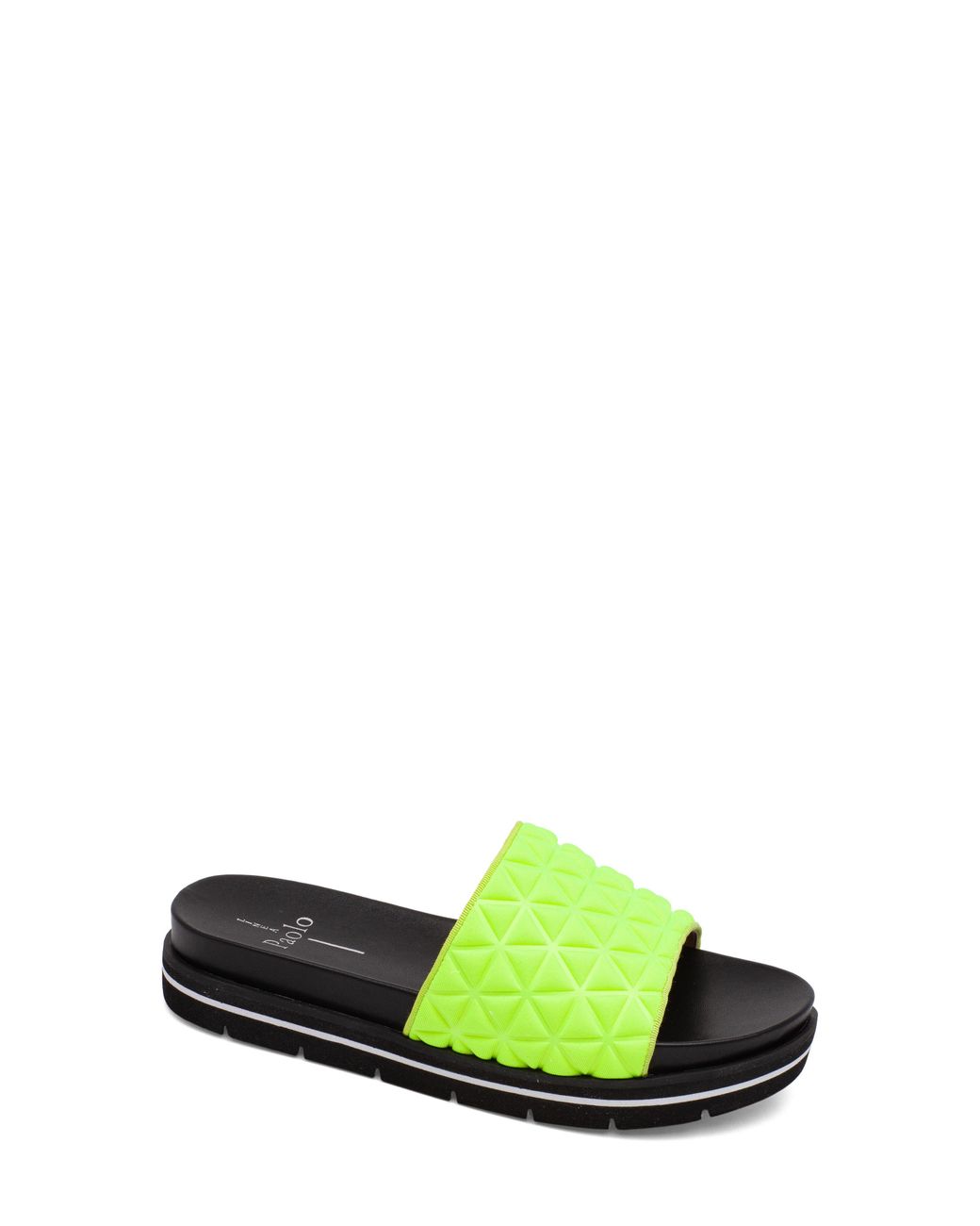 Linea Paolo Leah Slide Sandal in Green | Lyst