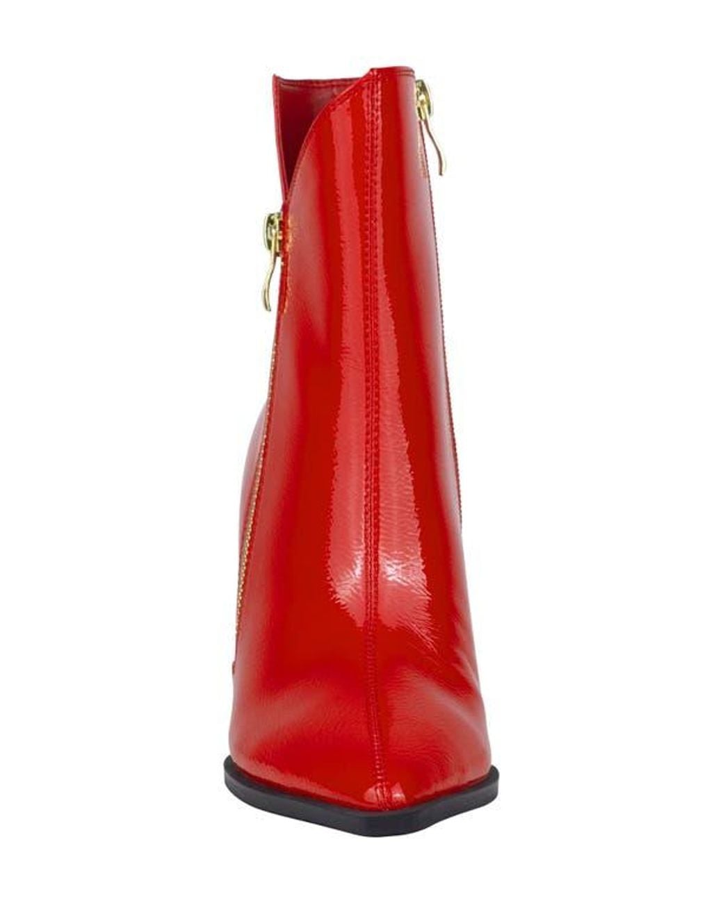 Ninety Union Red Galaxy Pointed Toe Wedge Boot