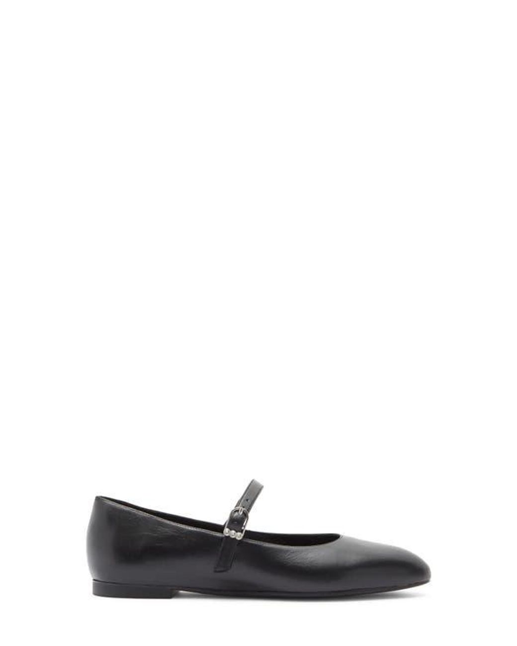 Stuart Weitzman Black Analeise Mary Jane Flat