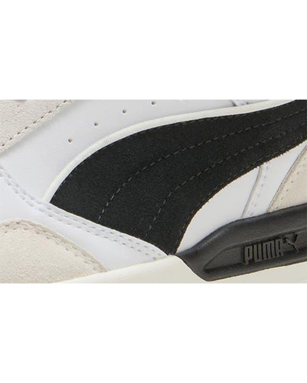 PUMA White Rebound Retro Sd Sneaker for men