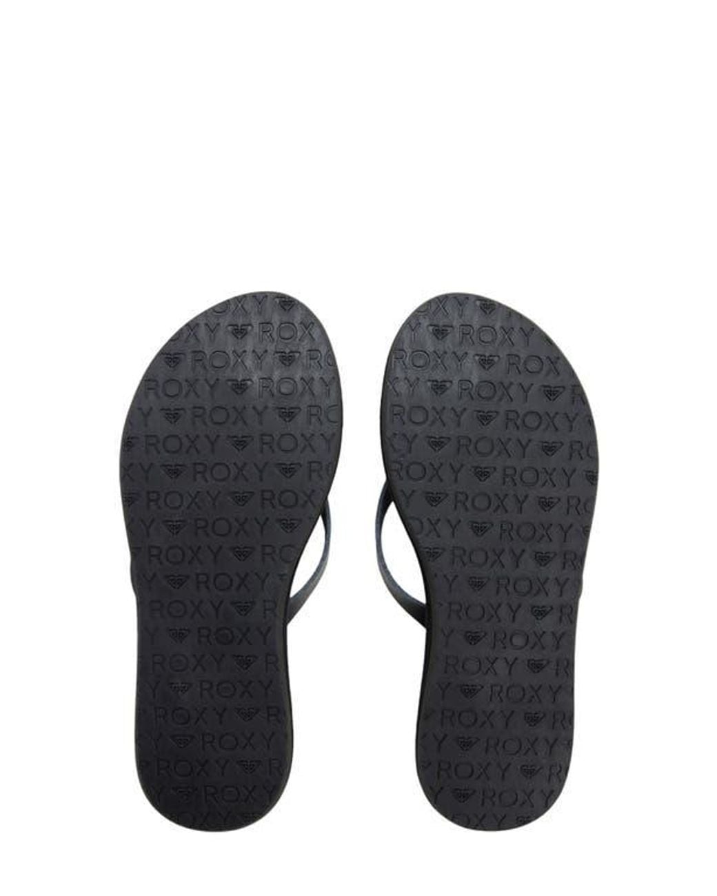 Roxy Black Liza Iv Flip Flop