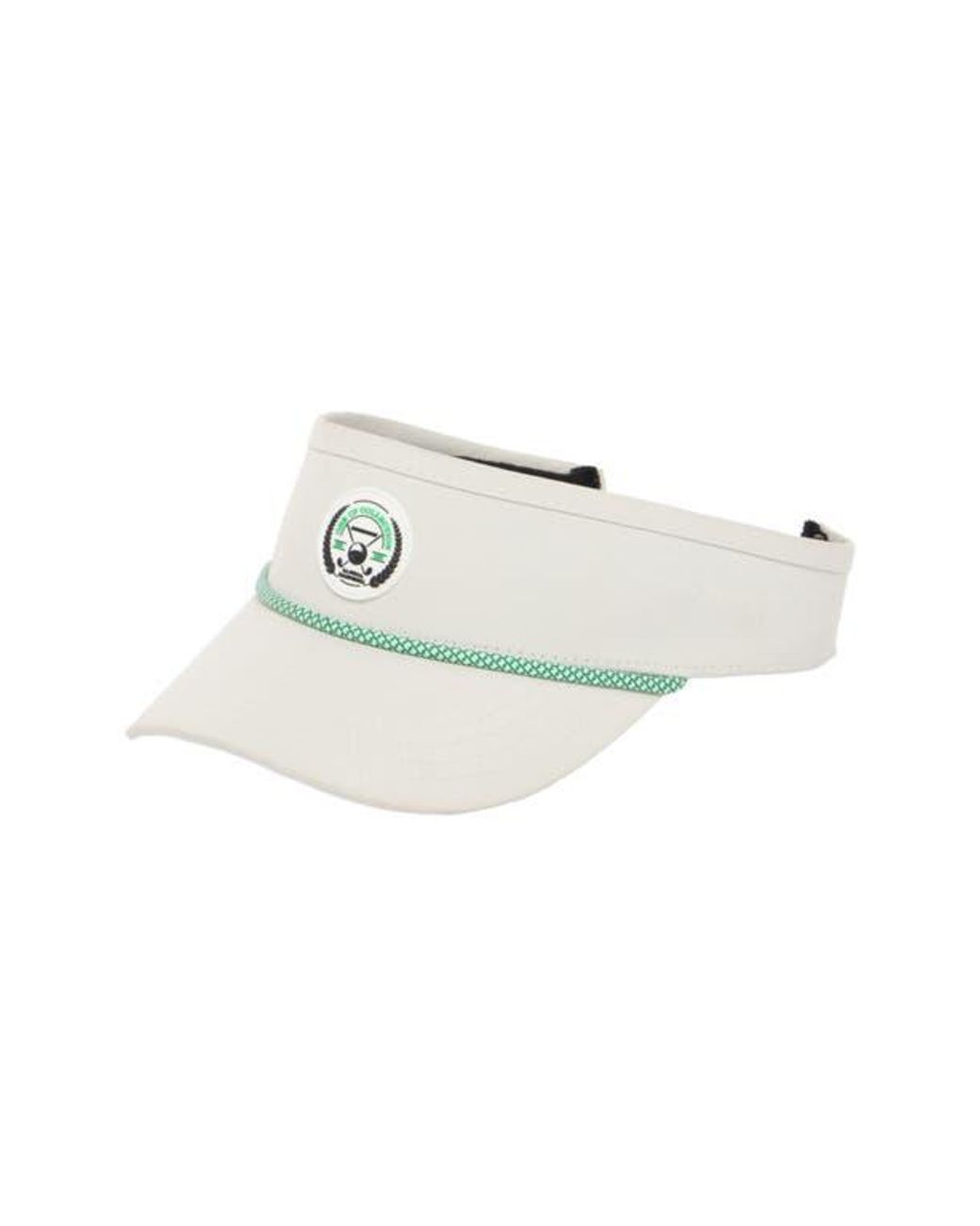 San Diego Hat White Golf Snapback Visor for men