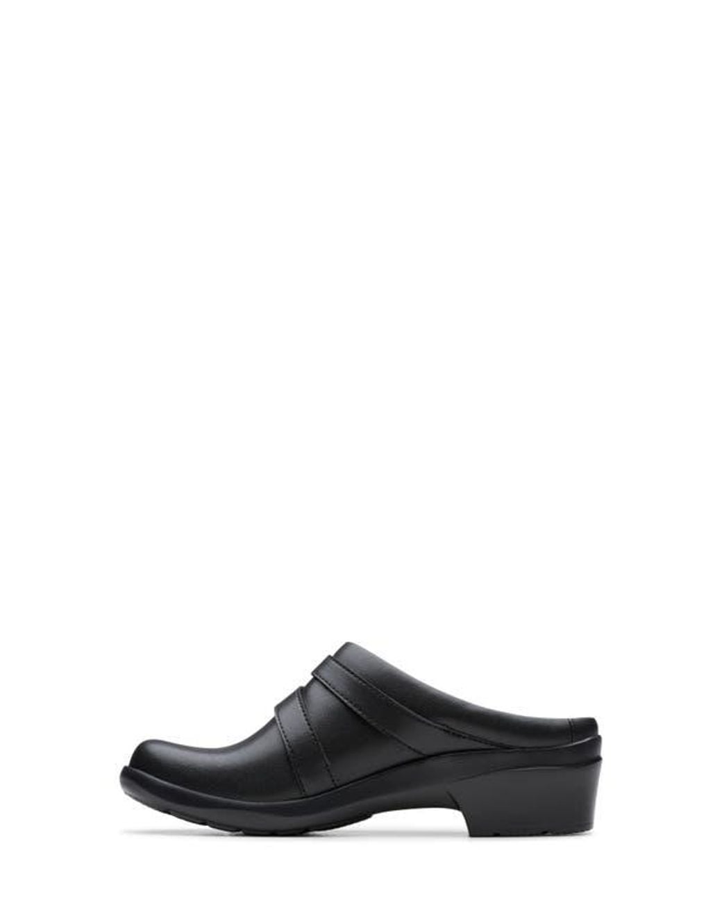 Clarks Black Angie Bradley Clog