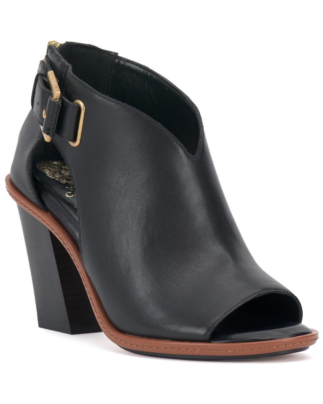 gradina block heel bootie vince camuto