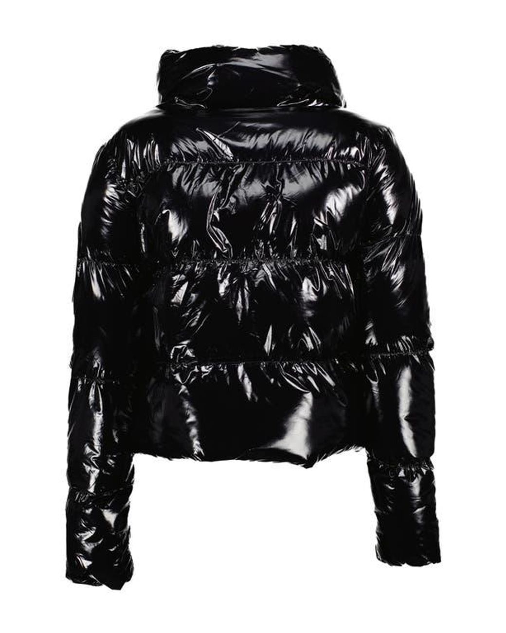 Noize Black Coco Crop Water Resistant Puffer Jacket