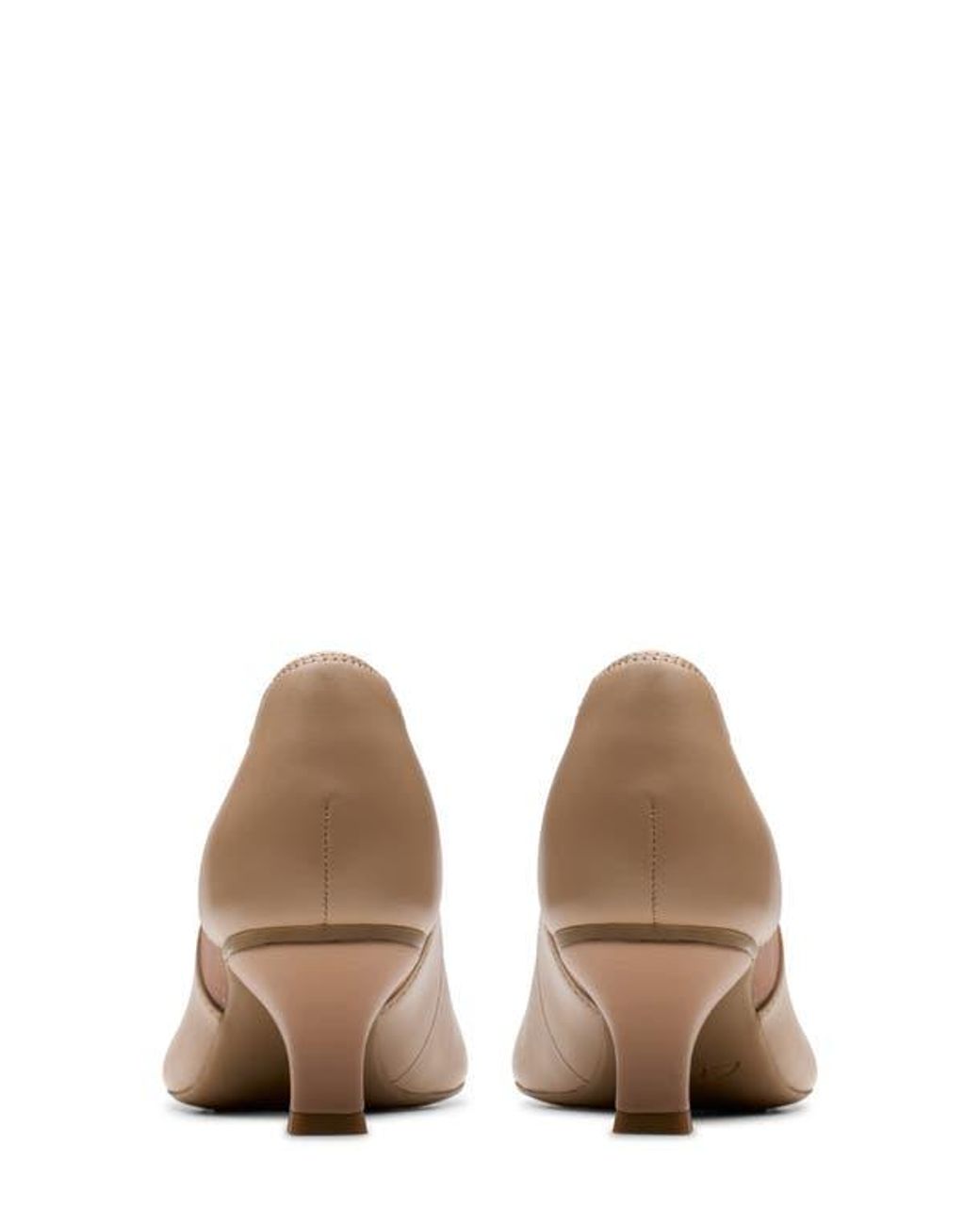 Clarks Natural Kepley Cora Pointed Toe Pump