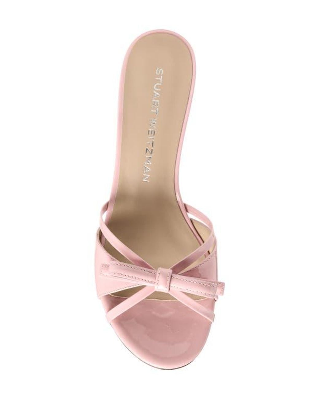 Stuart Weitzman Pink Felicity Slide Sandal