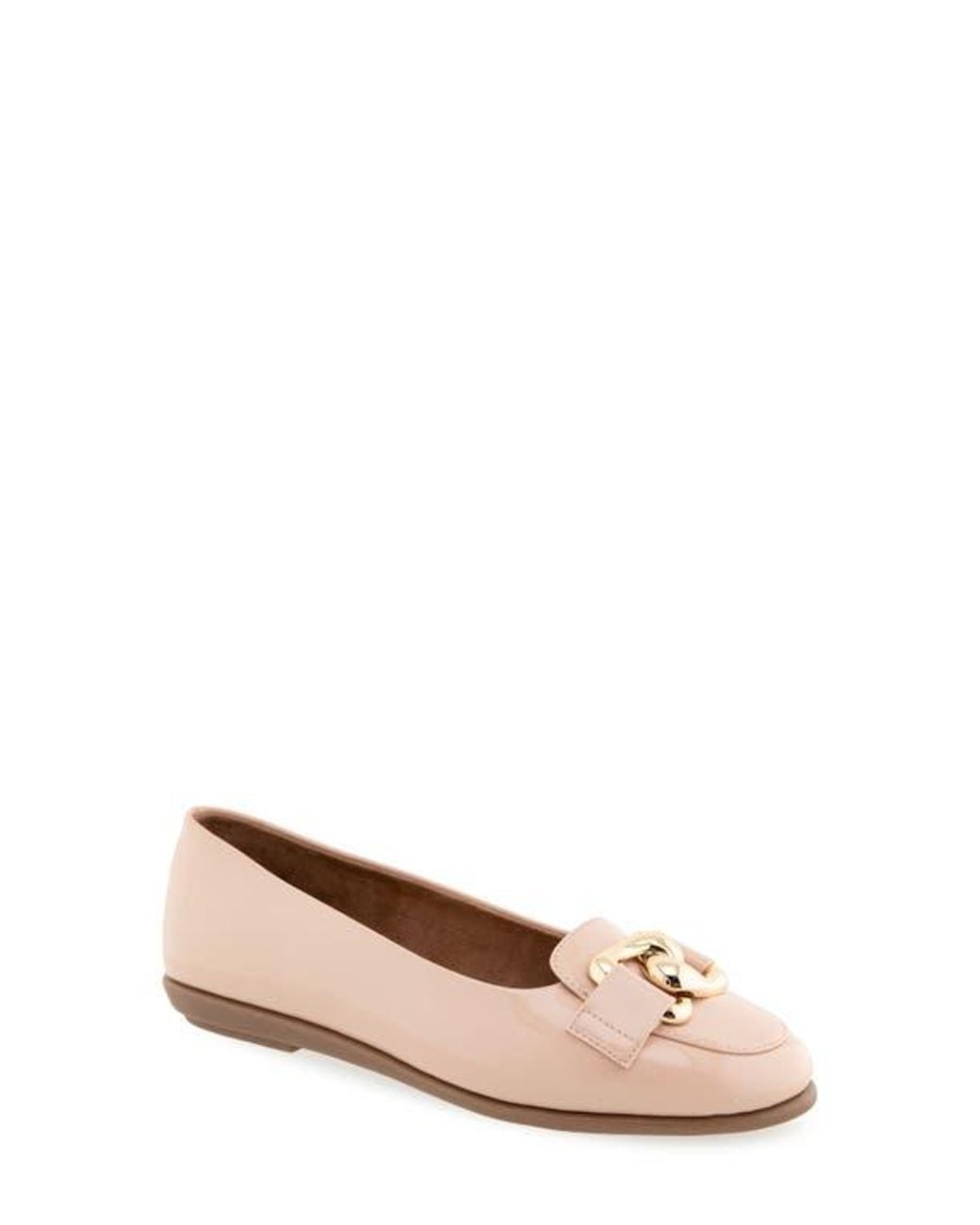 Aerosoles Pink Bell Chain Bit Flat