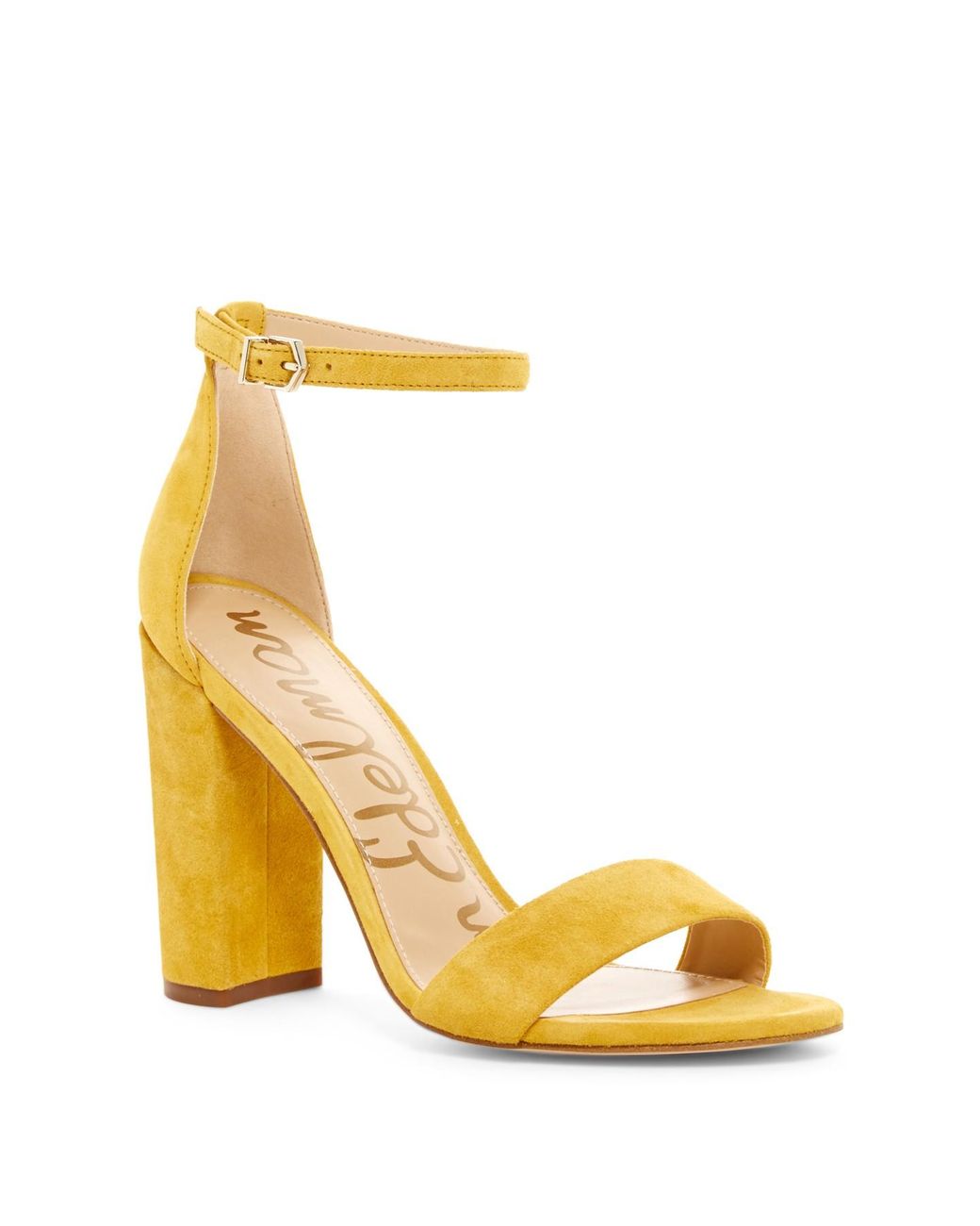 Sam edelman yellow sandals sale