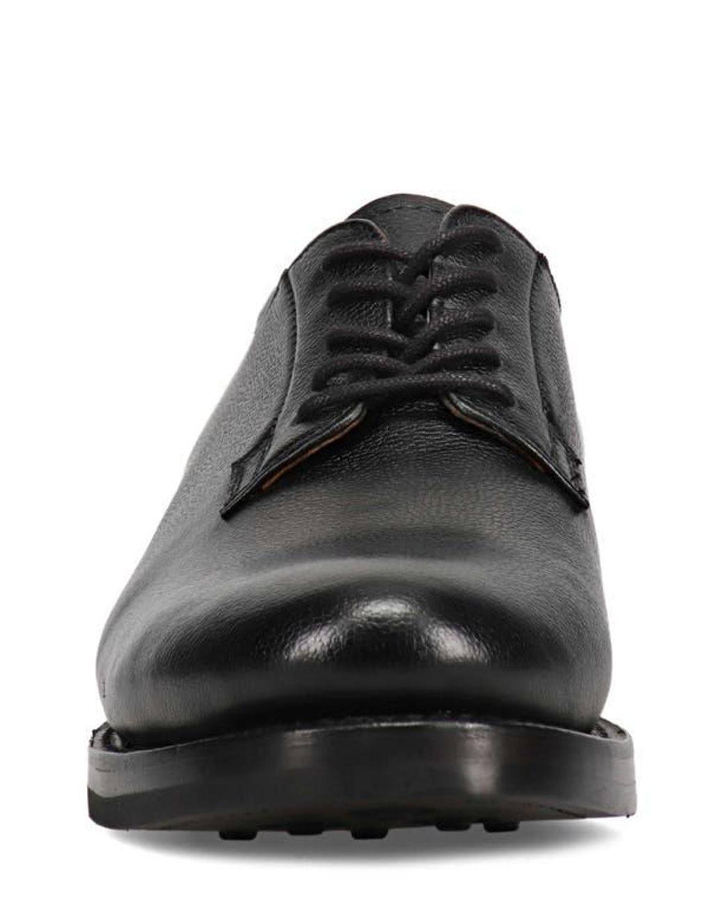 Frye Black Dylan Plain Toe Oxford for men