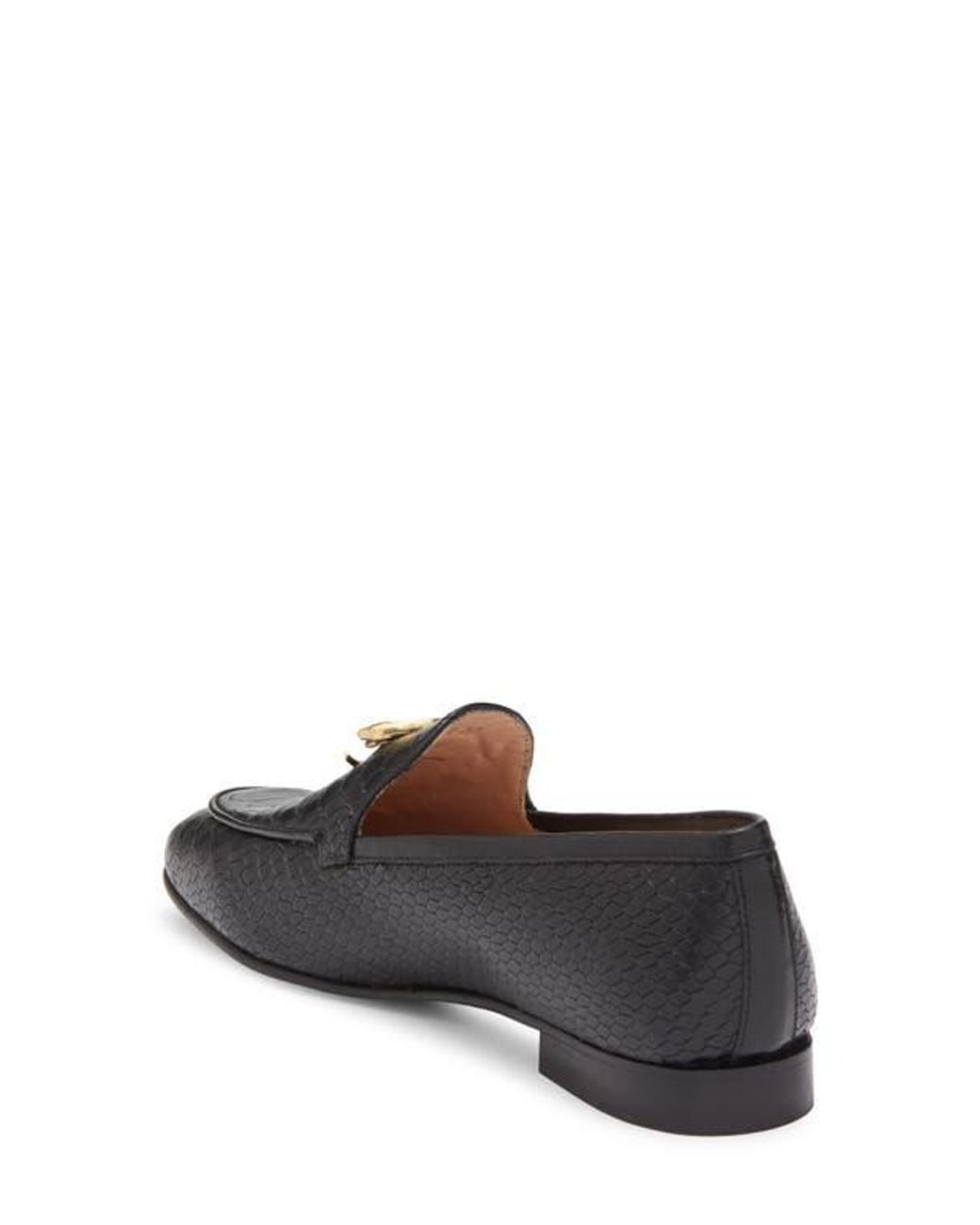 Roberto Cavalli Gray Snake Ornament Loafer