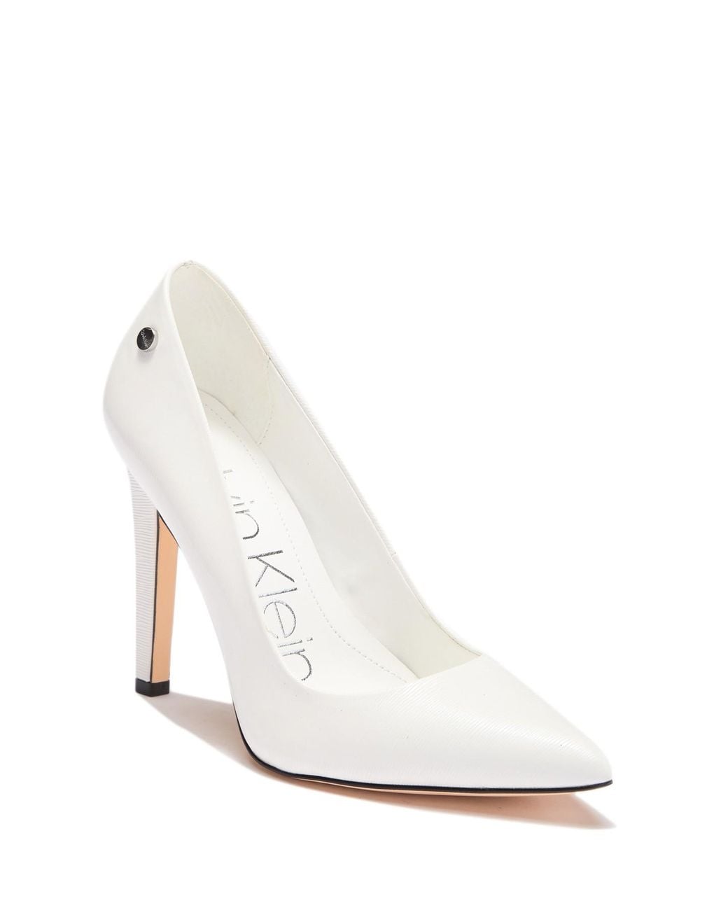 Calvin Klein Leather Brady in White | Lyst
