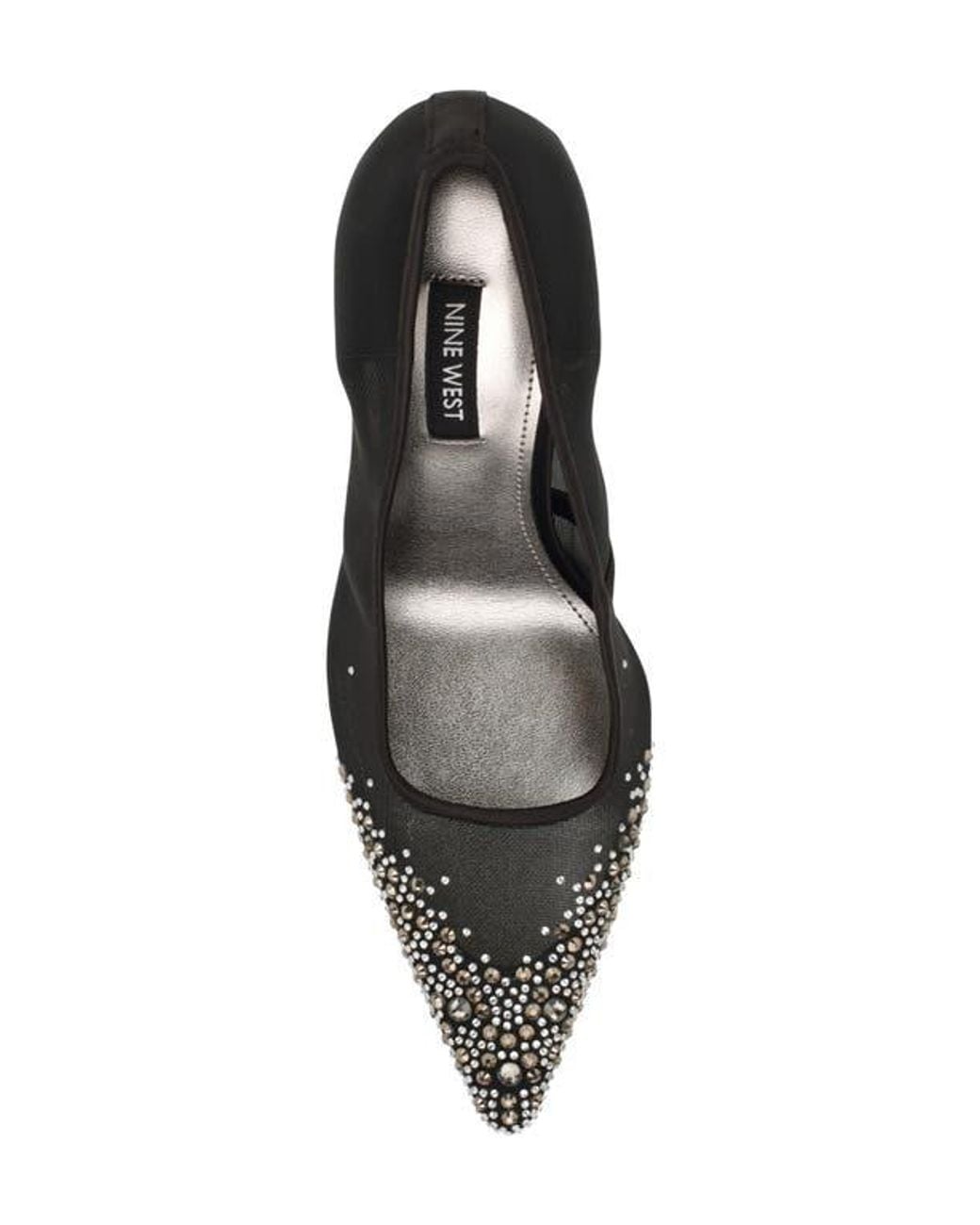 Nine West Black Jamiey Pointed Toe Pump
