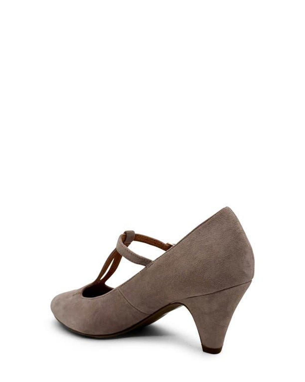 Chelsea Crew Brown Gin T-Strap Pump