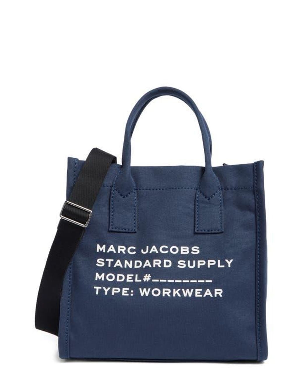 Marc Jacobs Medium Canvas Standard Supply Tote in Blue | Lyst